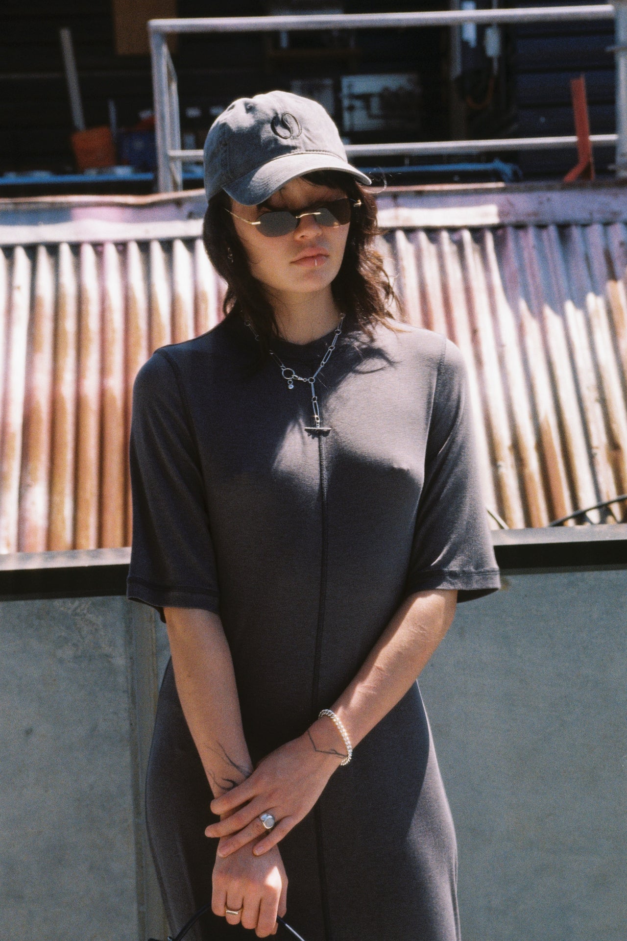 The Lair Apparel Blaise Dress Carbon