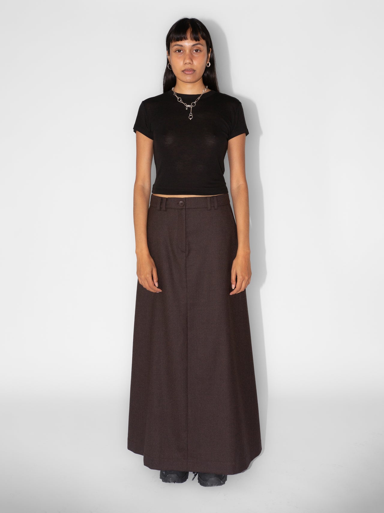 The Lair Apparel Margot Skirt Coffee