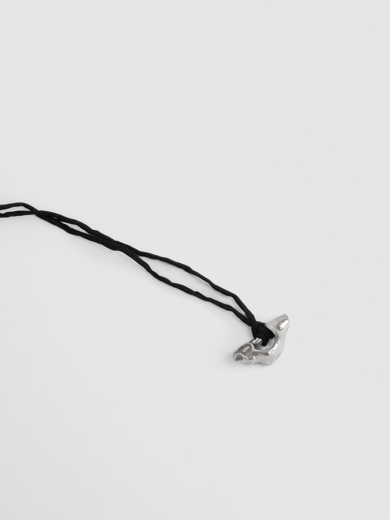 P.Nina No.44 The Seas Poem Necklace Silver