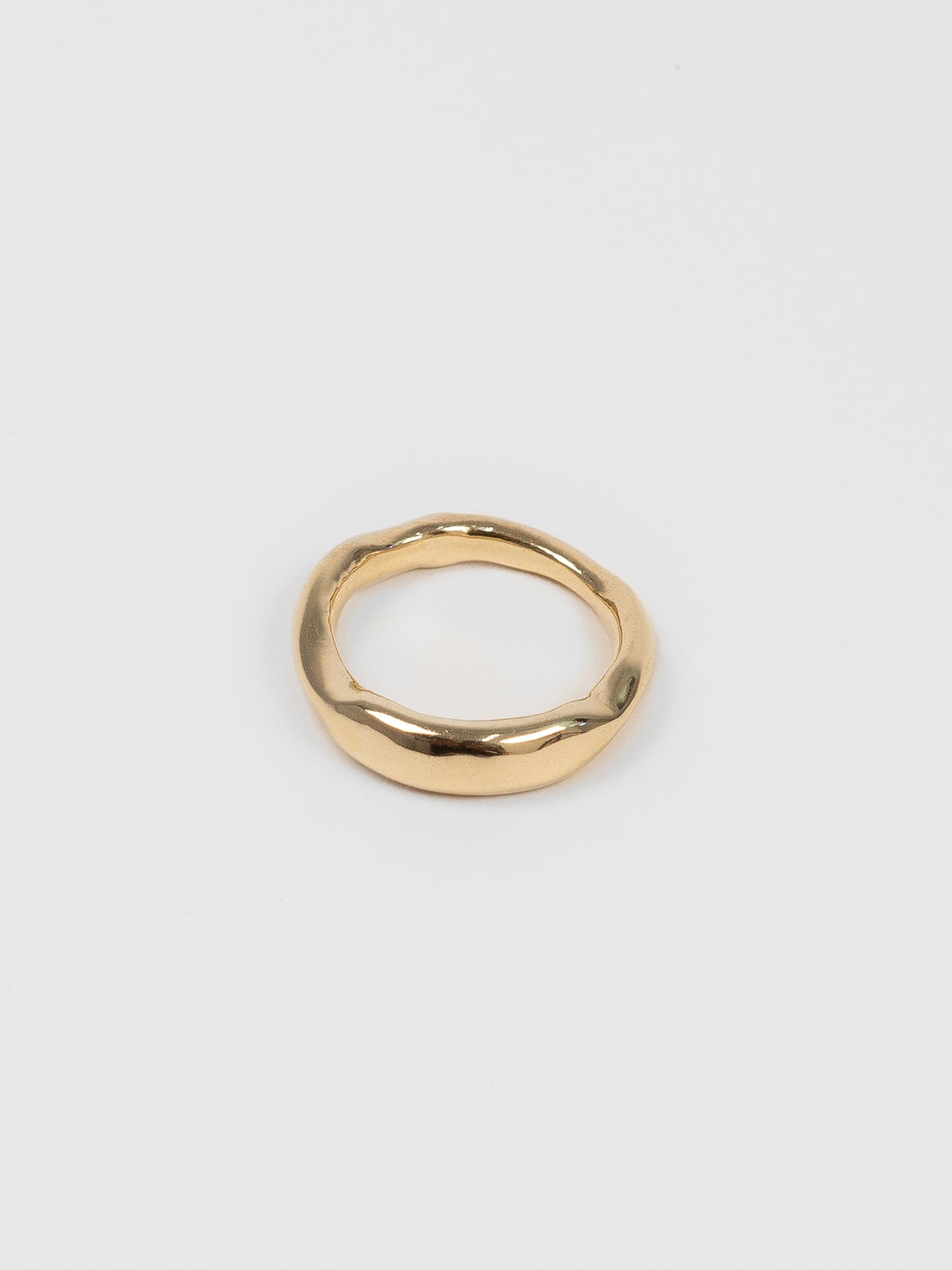 The Lair Jewellery Rippuru Ring 9ct Yellow Gold