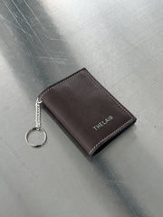 the-lair-claude-chain-wallet-mahogany