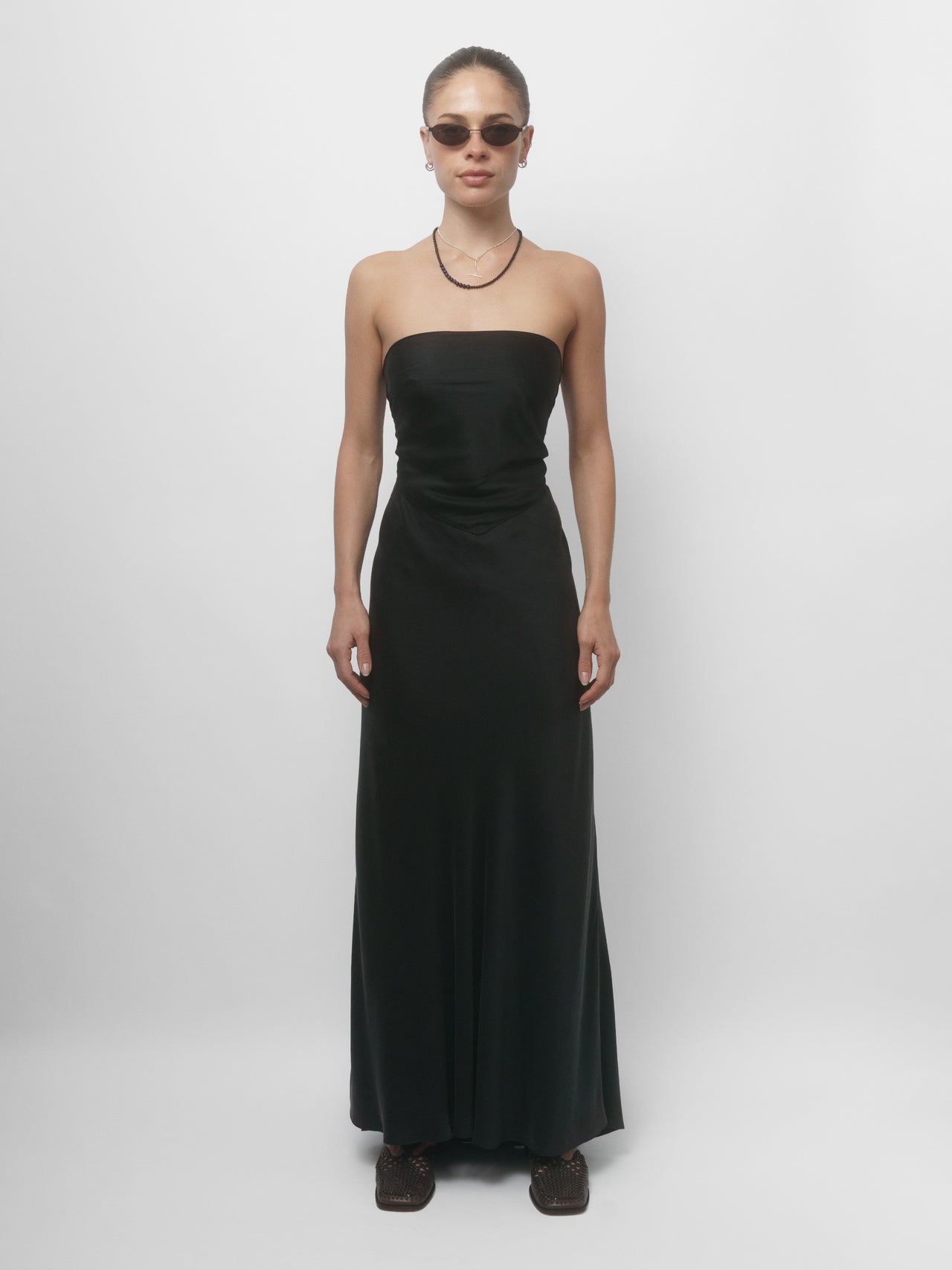 The Lair Apparel Greta Ankle Skirt Black