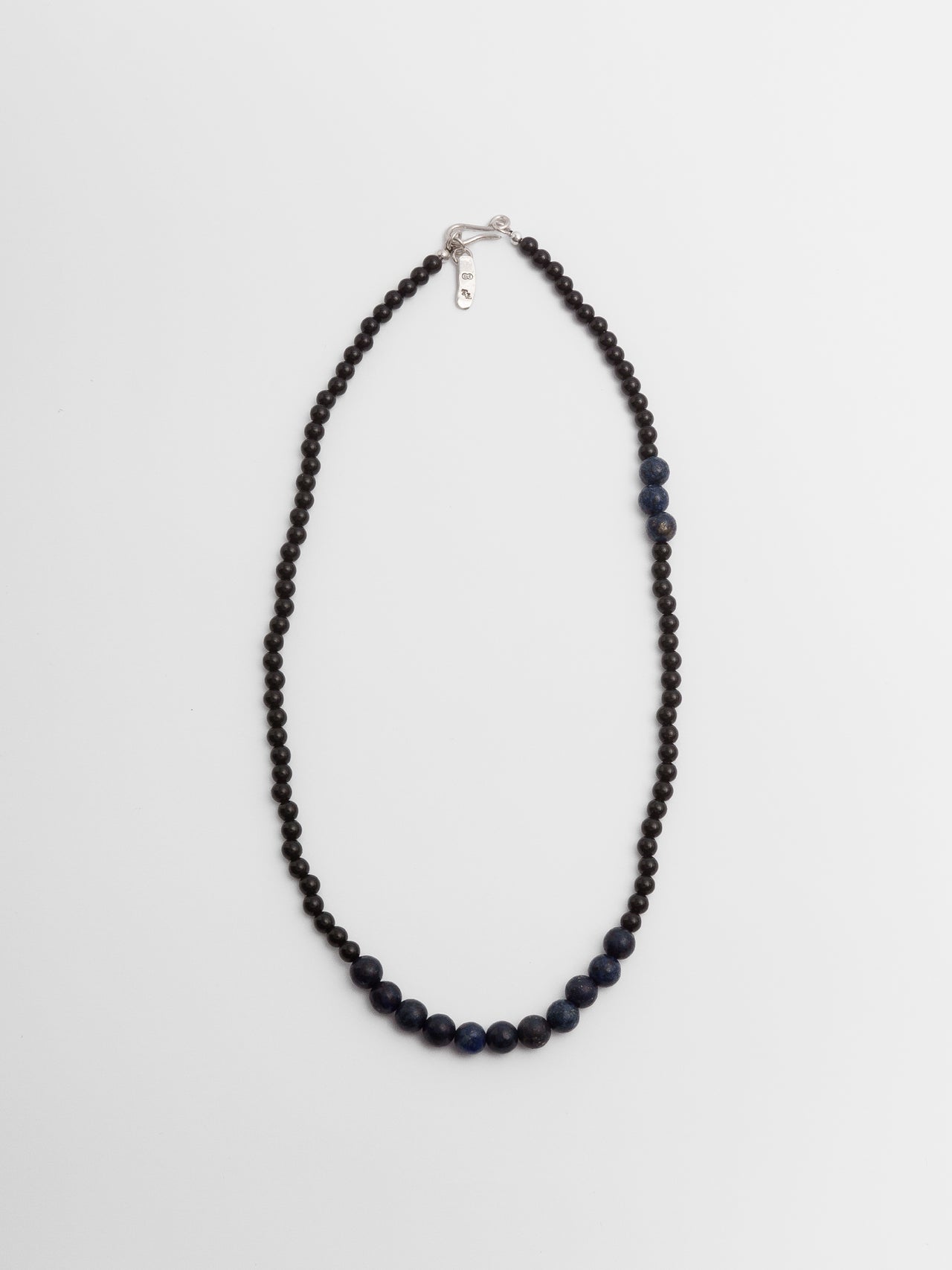 The Lair Jewellery Tsuki Necklace Lapis Lazulis + Black Onyx