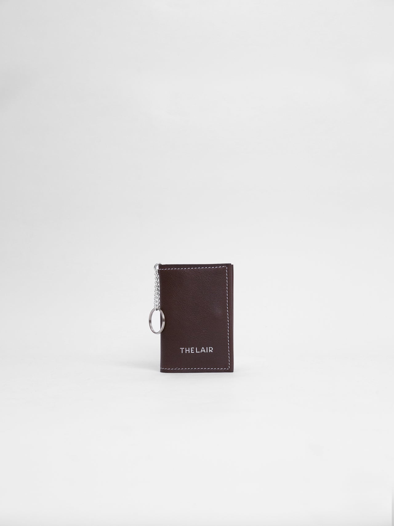 the-lair-claude-chain-wallet-mahogany