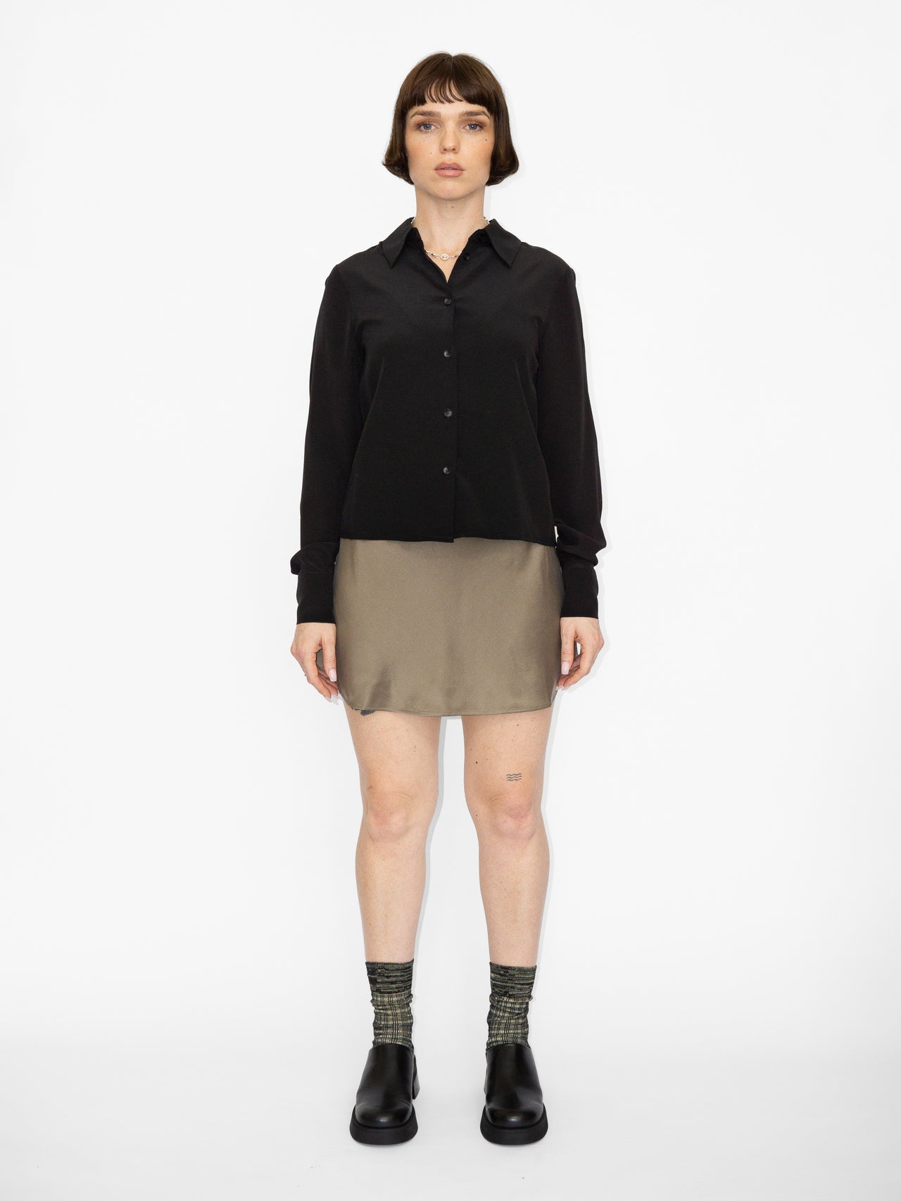 The Lair Apparel Bobbi Mini Skirt Dune