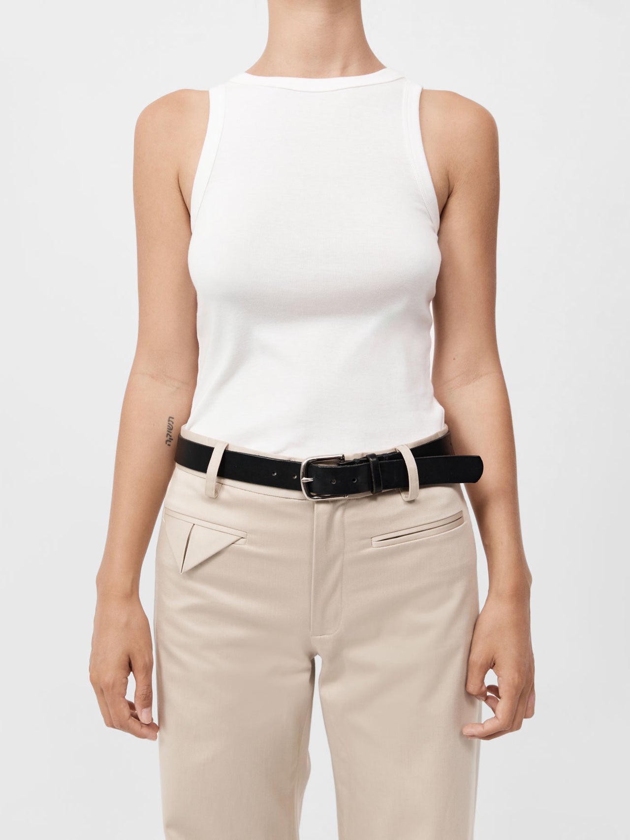 St. Agni Origami Pocket Trousers Champagne