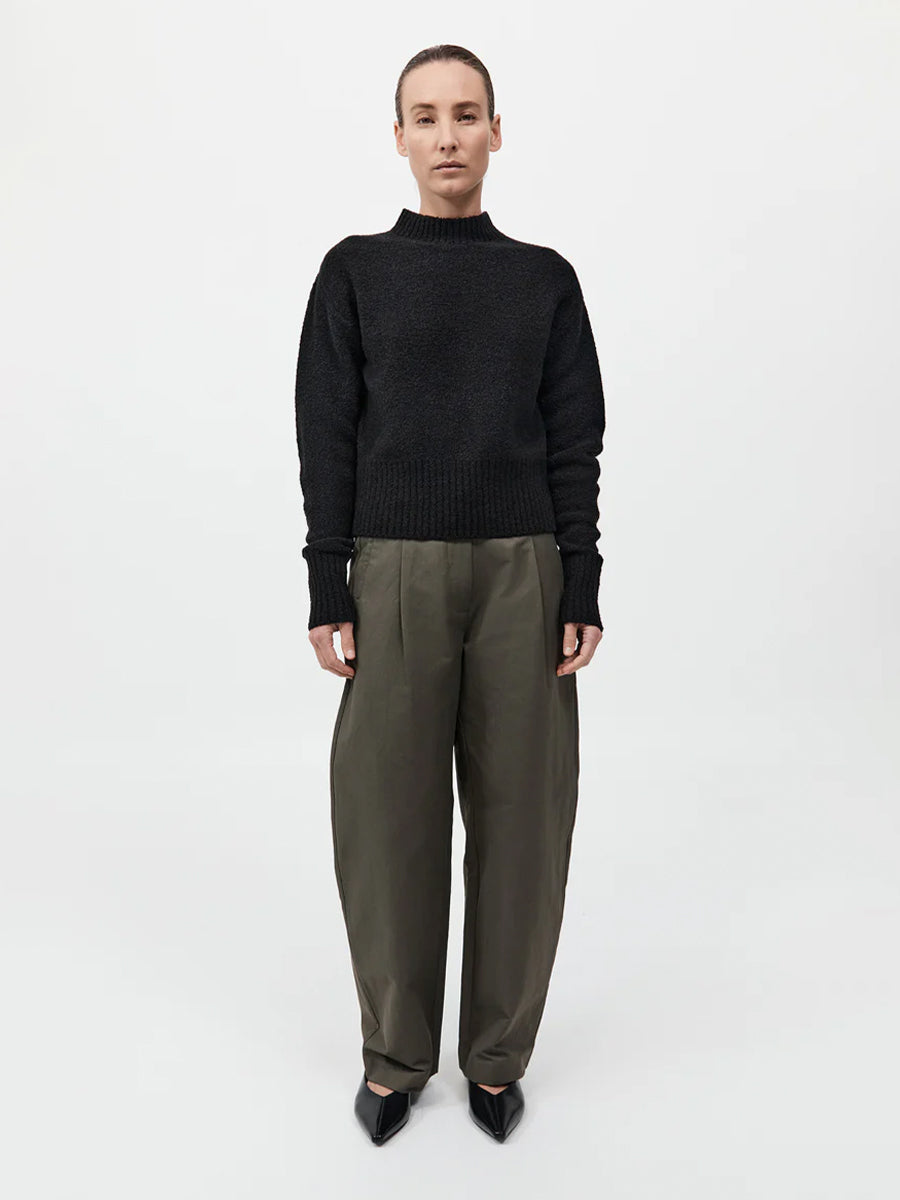 St. Agni Boucle Wool Jumper Black