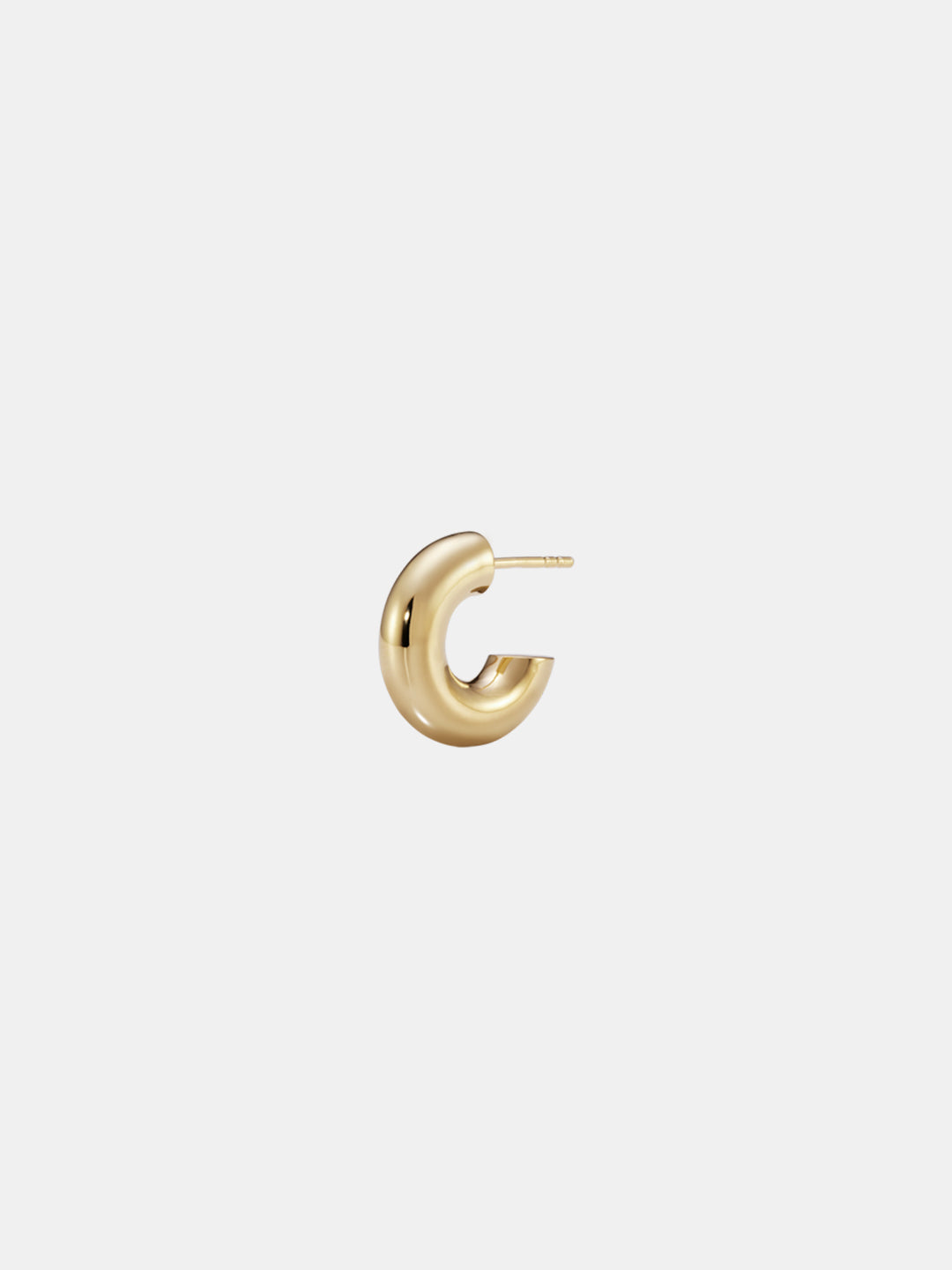Maria black Tempelhofer Gold Plated Hoop Earring Set