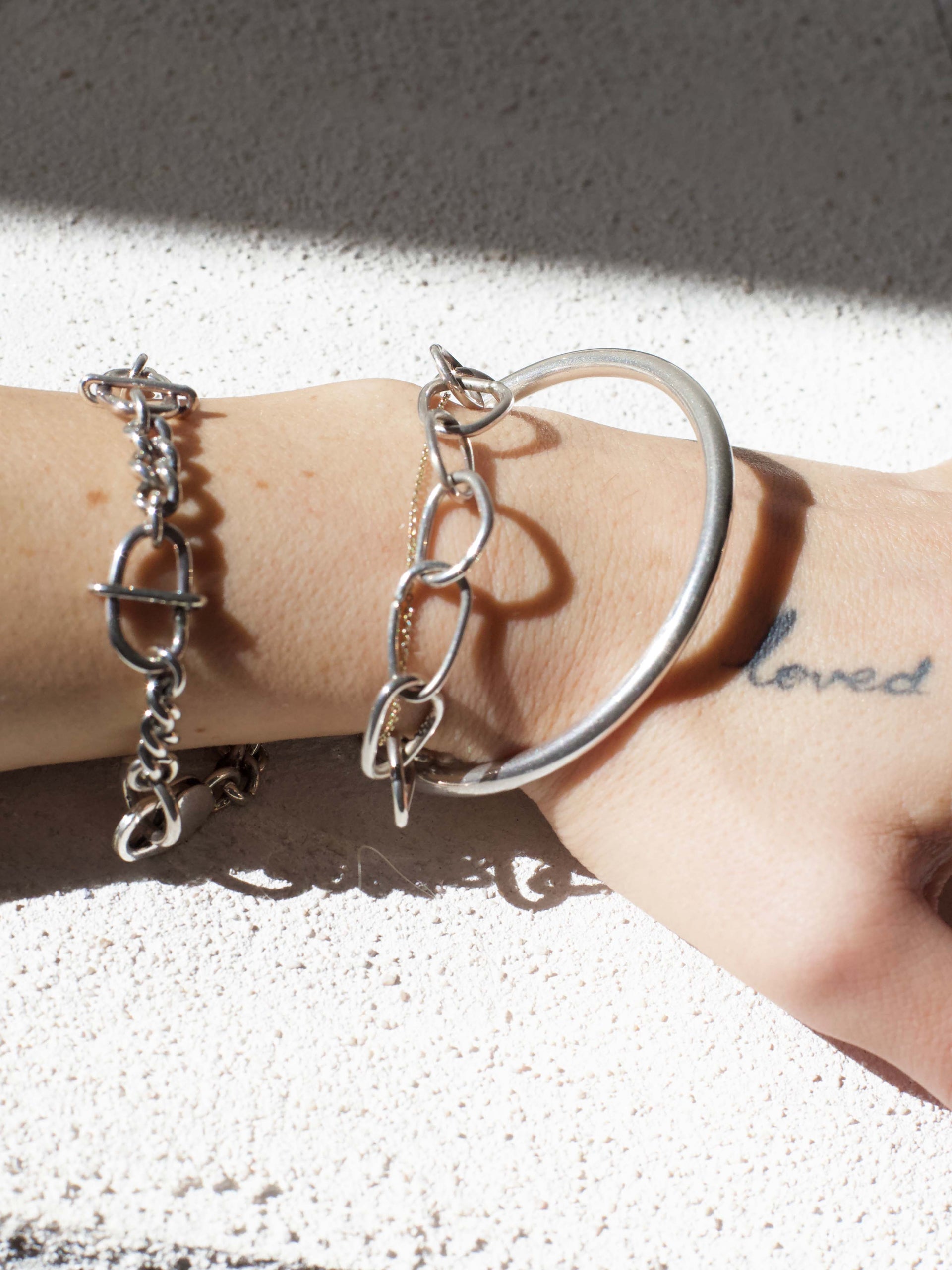 The-Lair-Jewellery-Noguchi-Bracelet-Silver