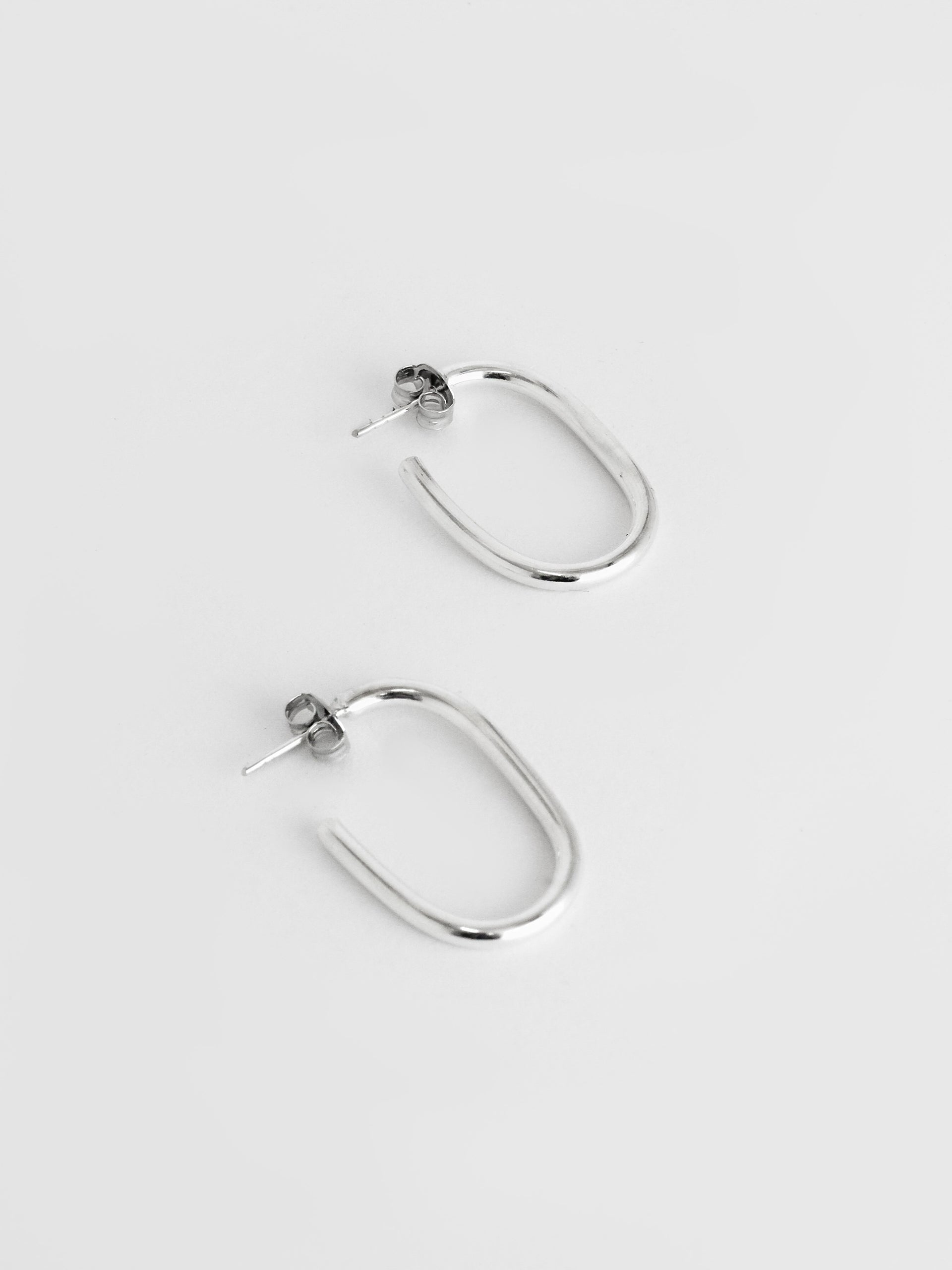 The-Lair-Jewellery-Noguchi-Earring-Large-Silver