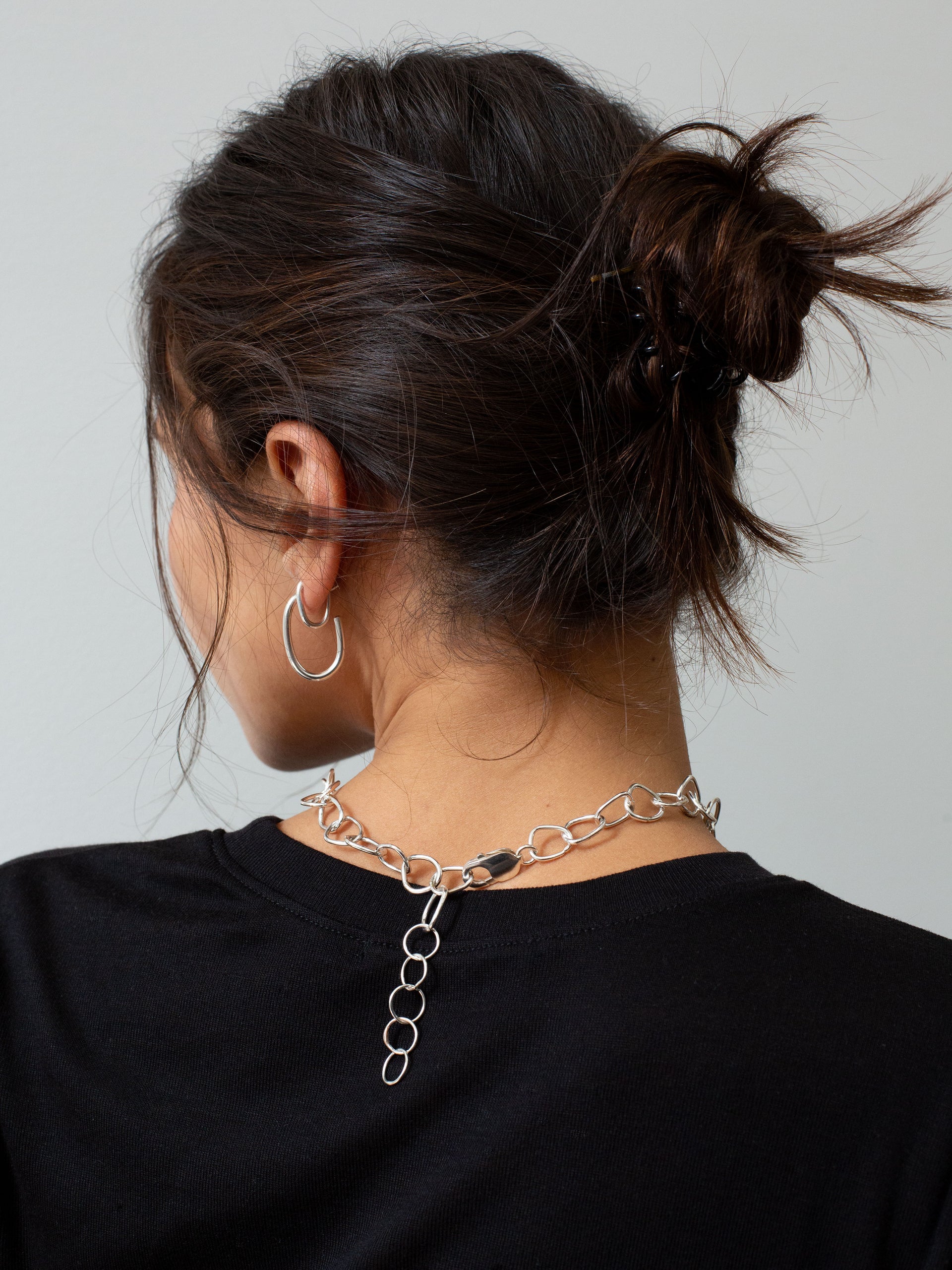 The-Lair-Jewellery-Noguchi-Earring-Small-Silver