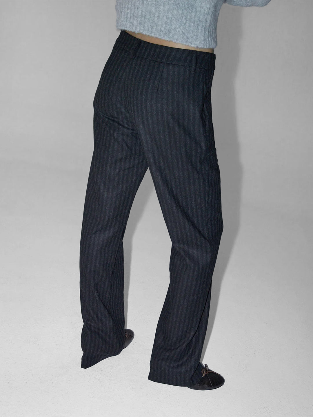 palomawool stripe pants(9/30まで値下げ中) Paloma Wool Hina Grey Pants
