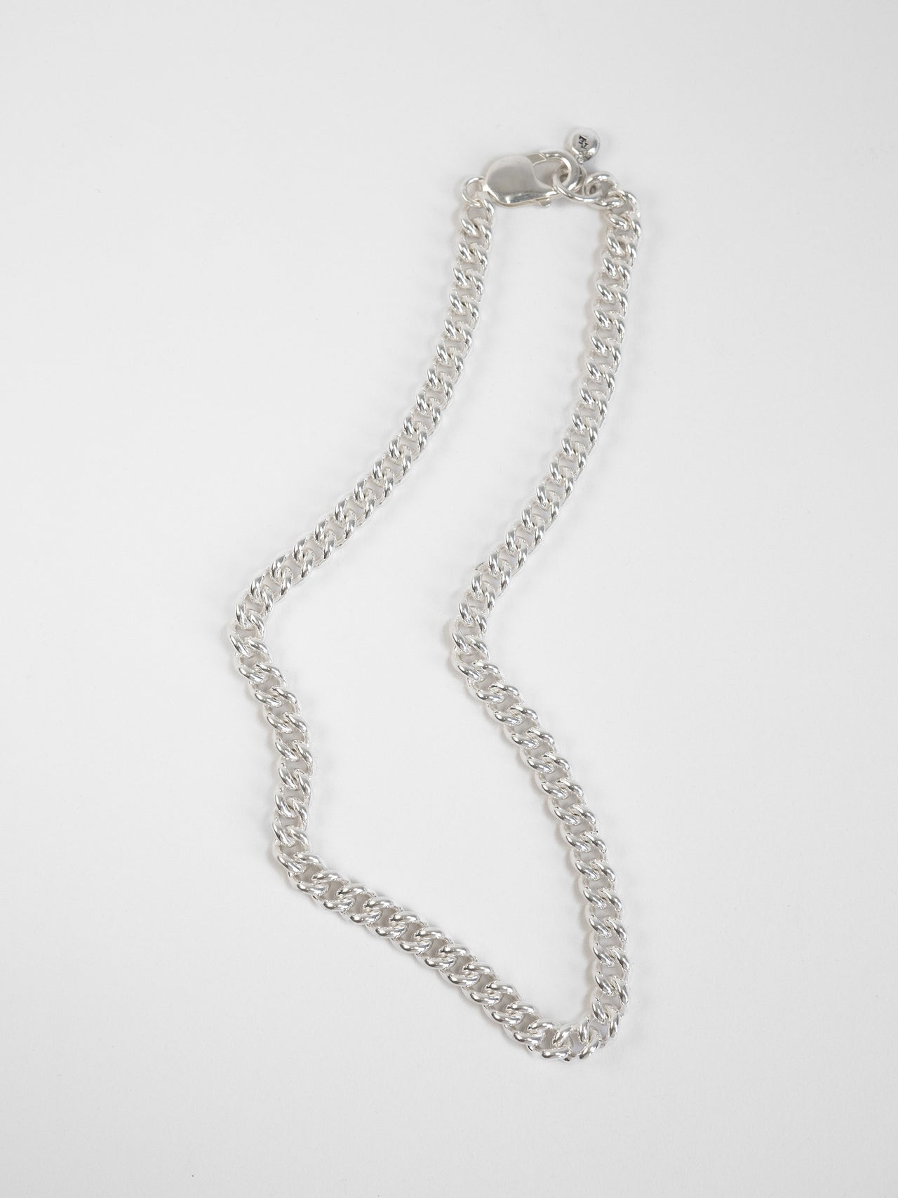 The Lair Jewellery Atsui Curb Necklace Silver