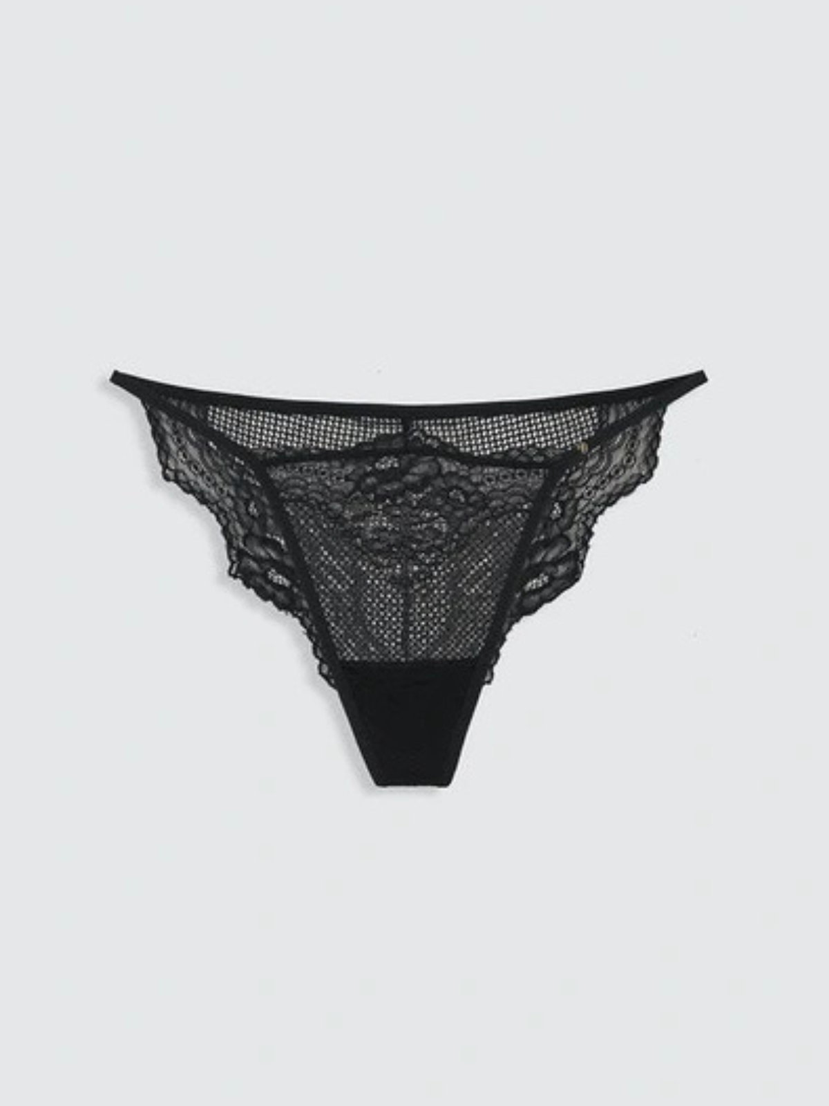 Anine Bing Amina Thong Black