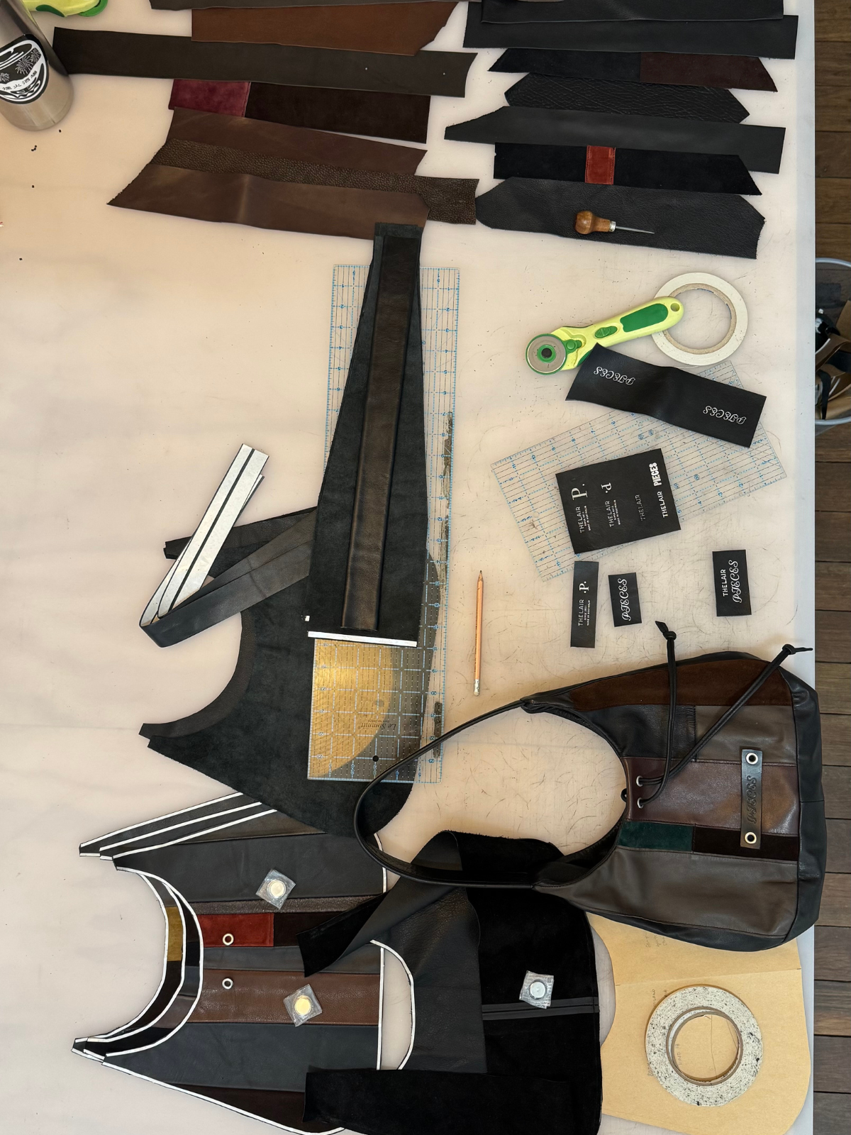 PIECES by The Lair Anja Collage Handbag Small 2/5