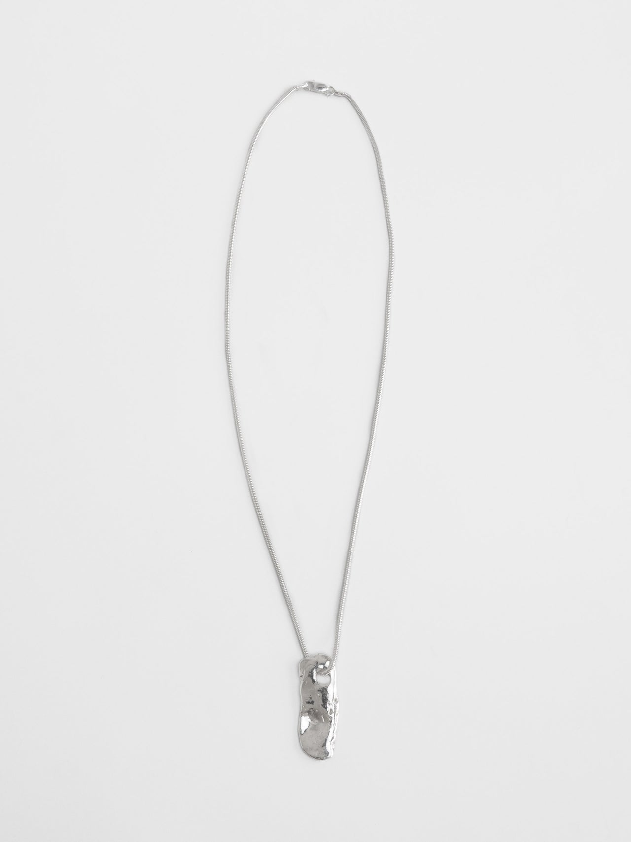 P.Nina No.48 Venus' Scroll Necklace Silver