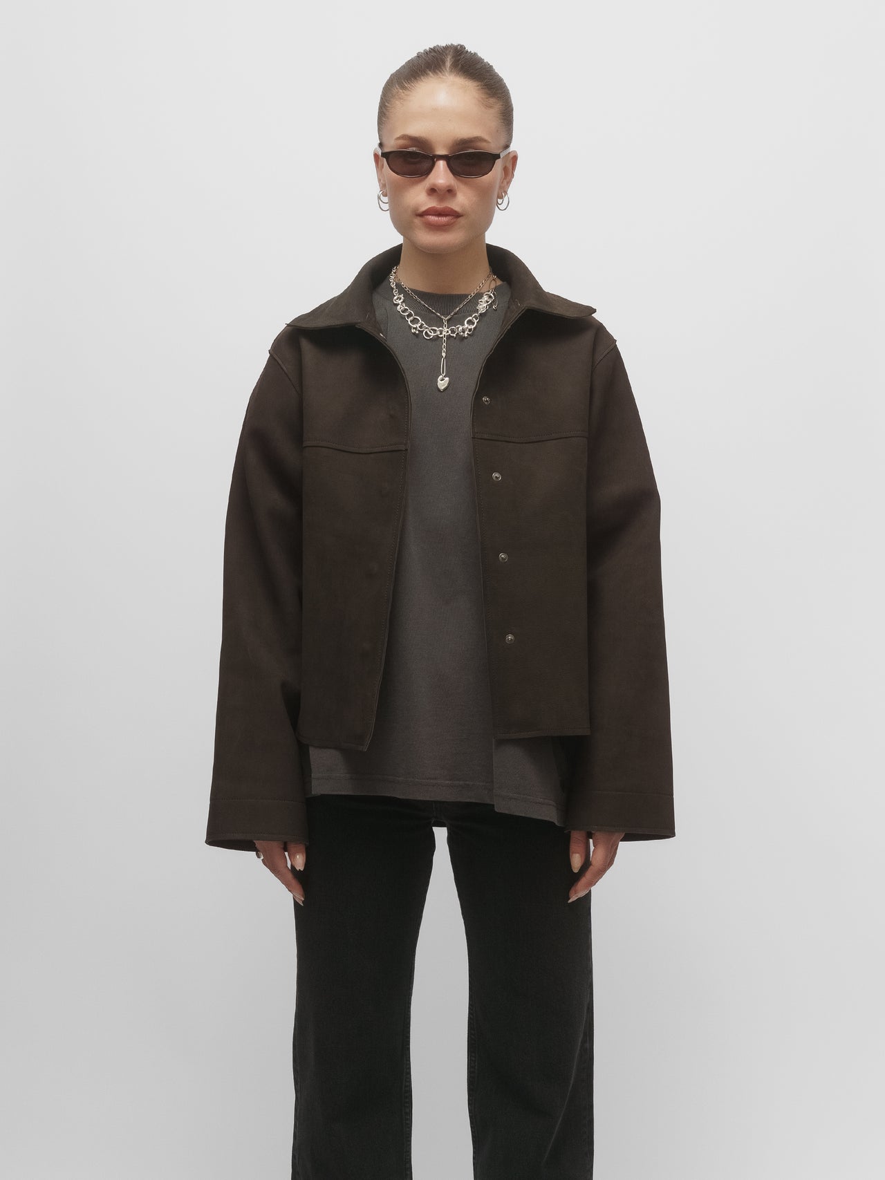 PIECES by The Lair Anja Jacket Cacao 1/2