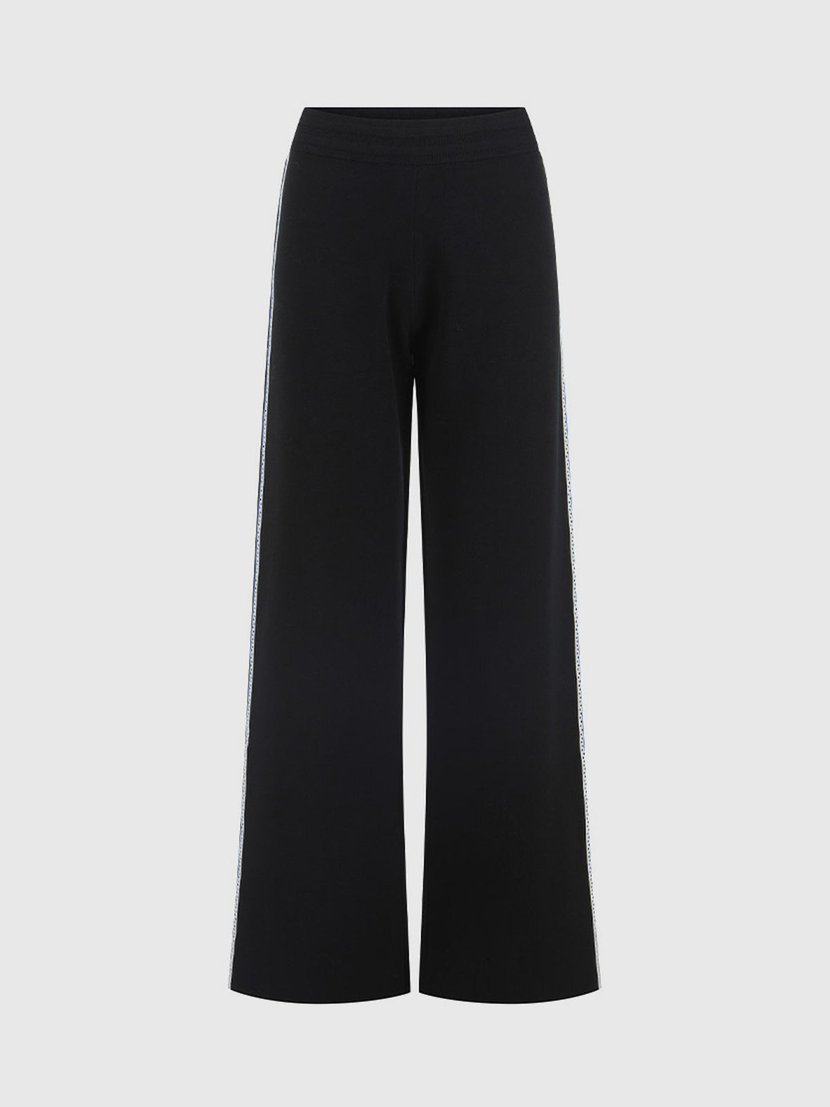 NAGNATA Soma Rainbow Stripe Pant Black