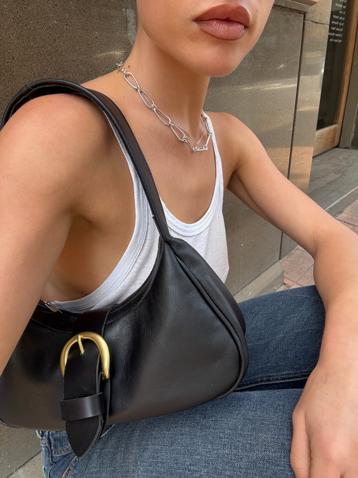 The Lair Brigitta Bag Black Gold