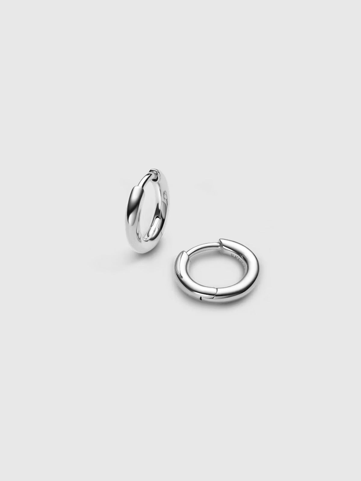 Maria Black Marco 6 Huggies Silver Set