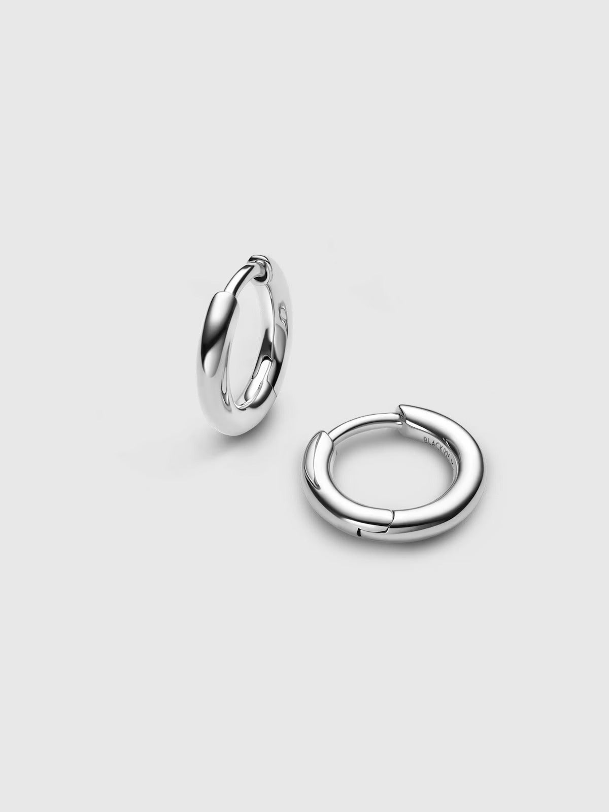 Maria Black Marco 10 Huggie Silver HP Set