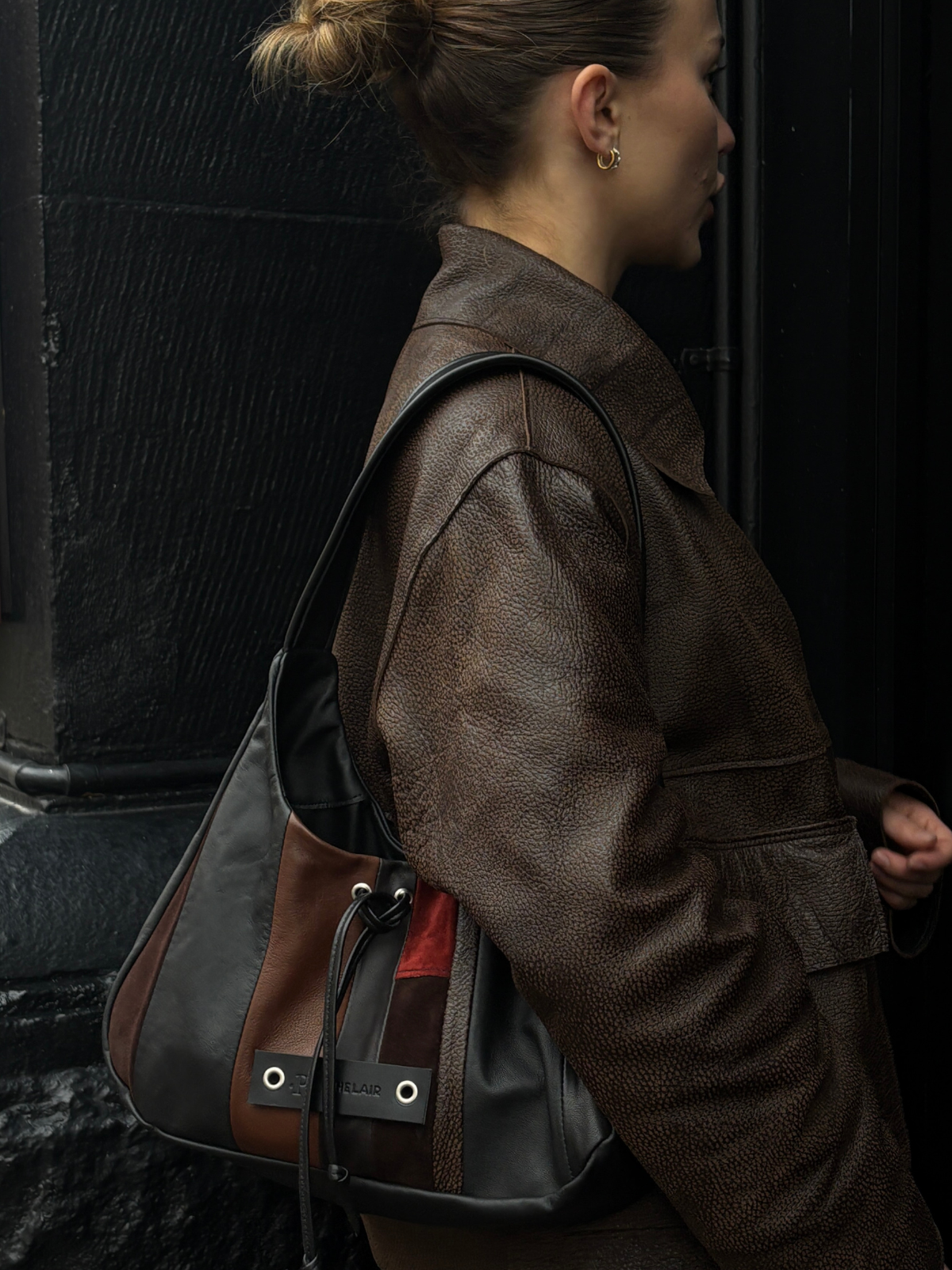 PIECES by The Lair Anja Collage Handbag Small 3/5