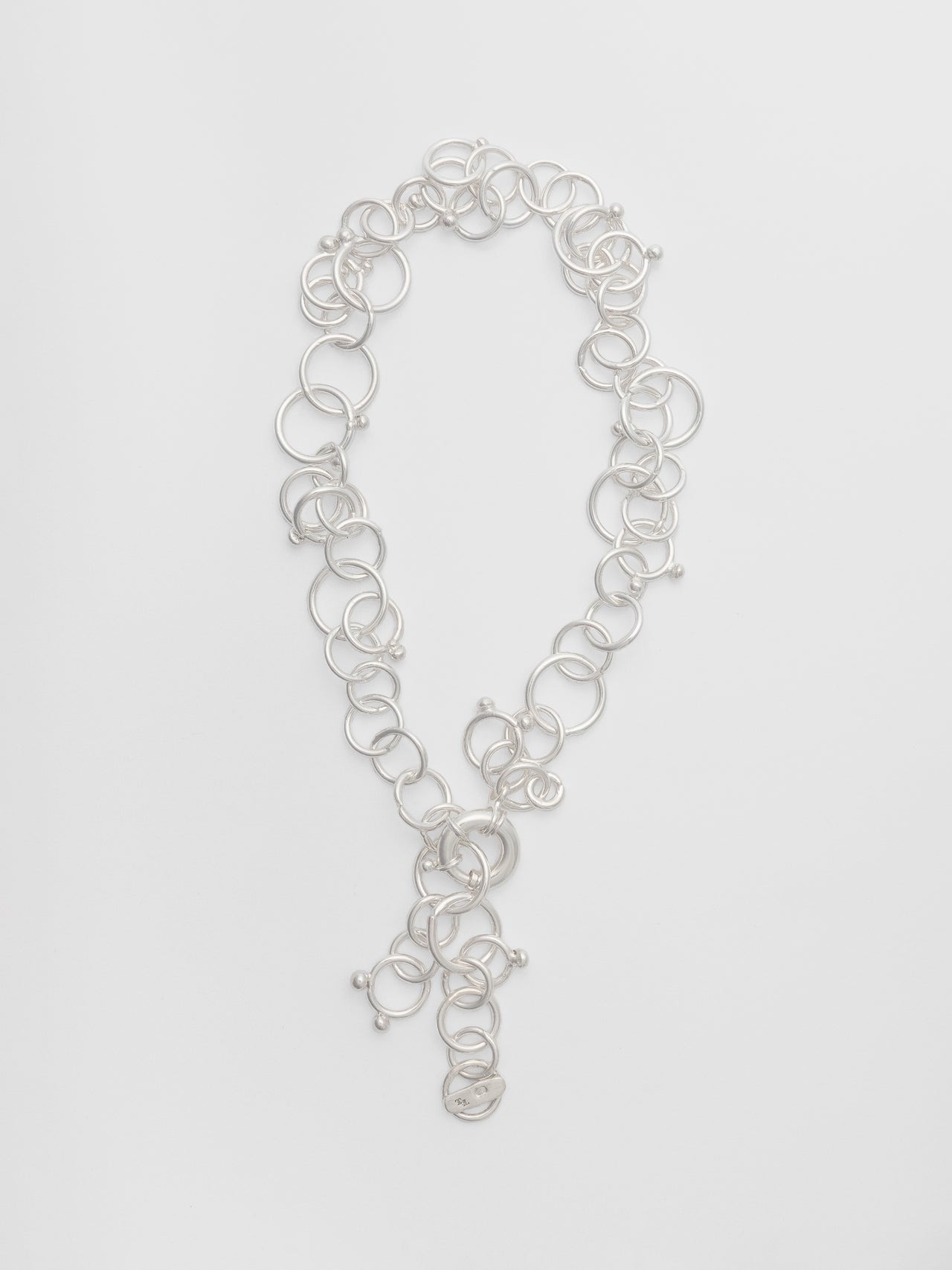 PIECES by The Lair Kasekedo Bubble-Link Necklace .925 Sterling Silver 1/3