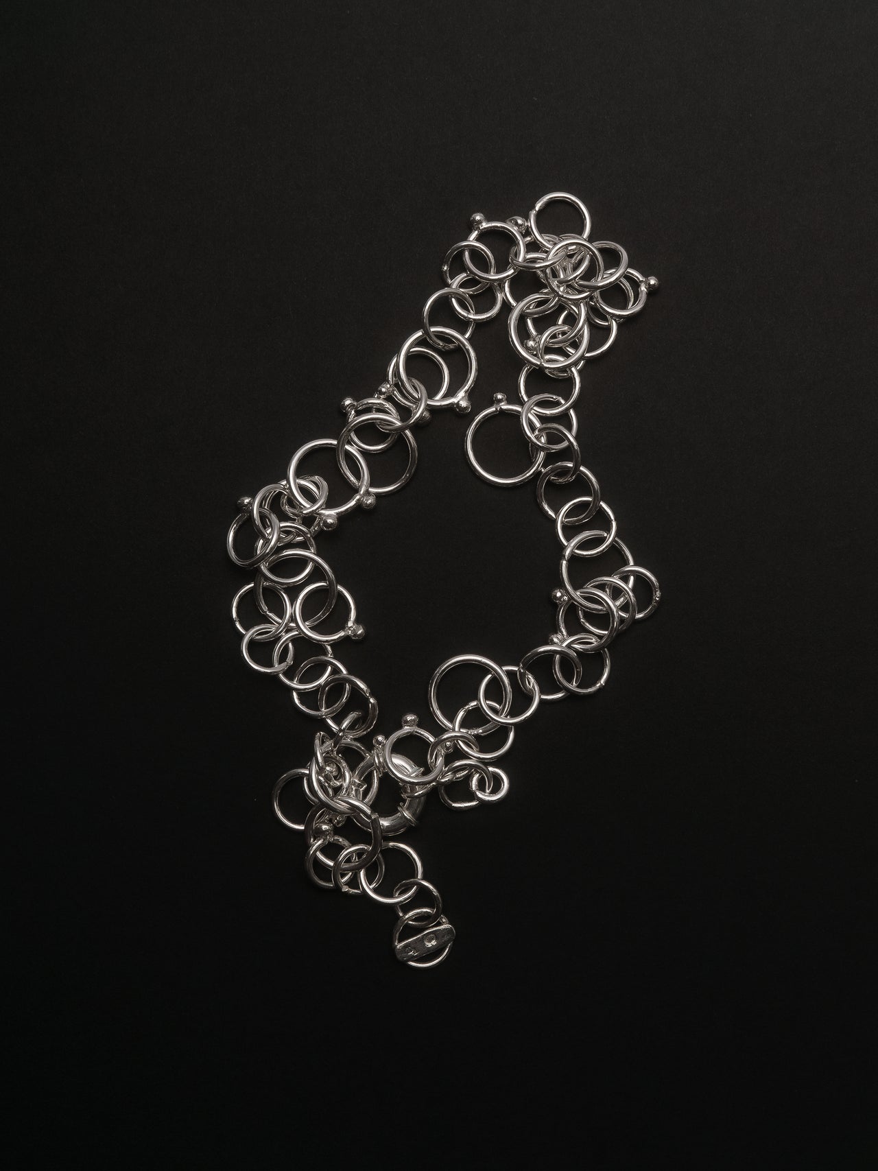 PIECES by The Lair Kasekedo Bubble-Link Necklace .925 Sterling Silver 1/3