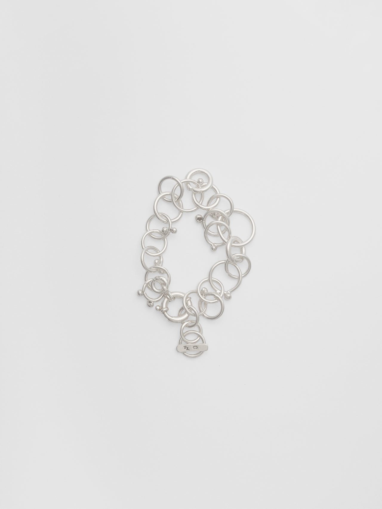 PIECES by The Lair Kasekedo Bubble-Link Bracelet .925 Sterling Silver 1/3