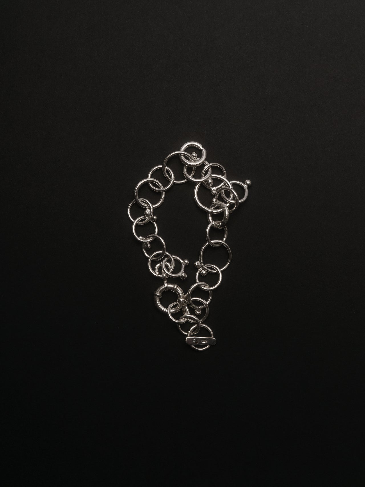 PIECES by The Lair Kasekedo Bubble-Link Bracelet .925 Sterling Silver 1/3