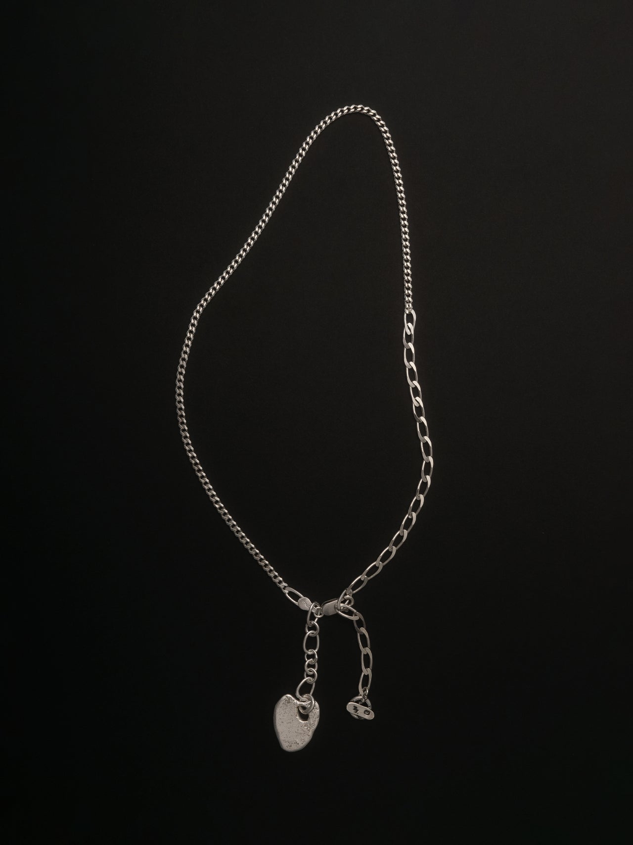 PIECES by The Lair Kokoro Necklace Silver 1/1