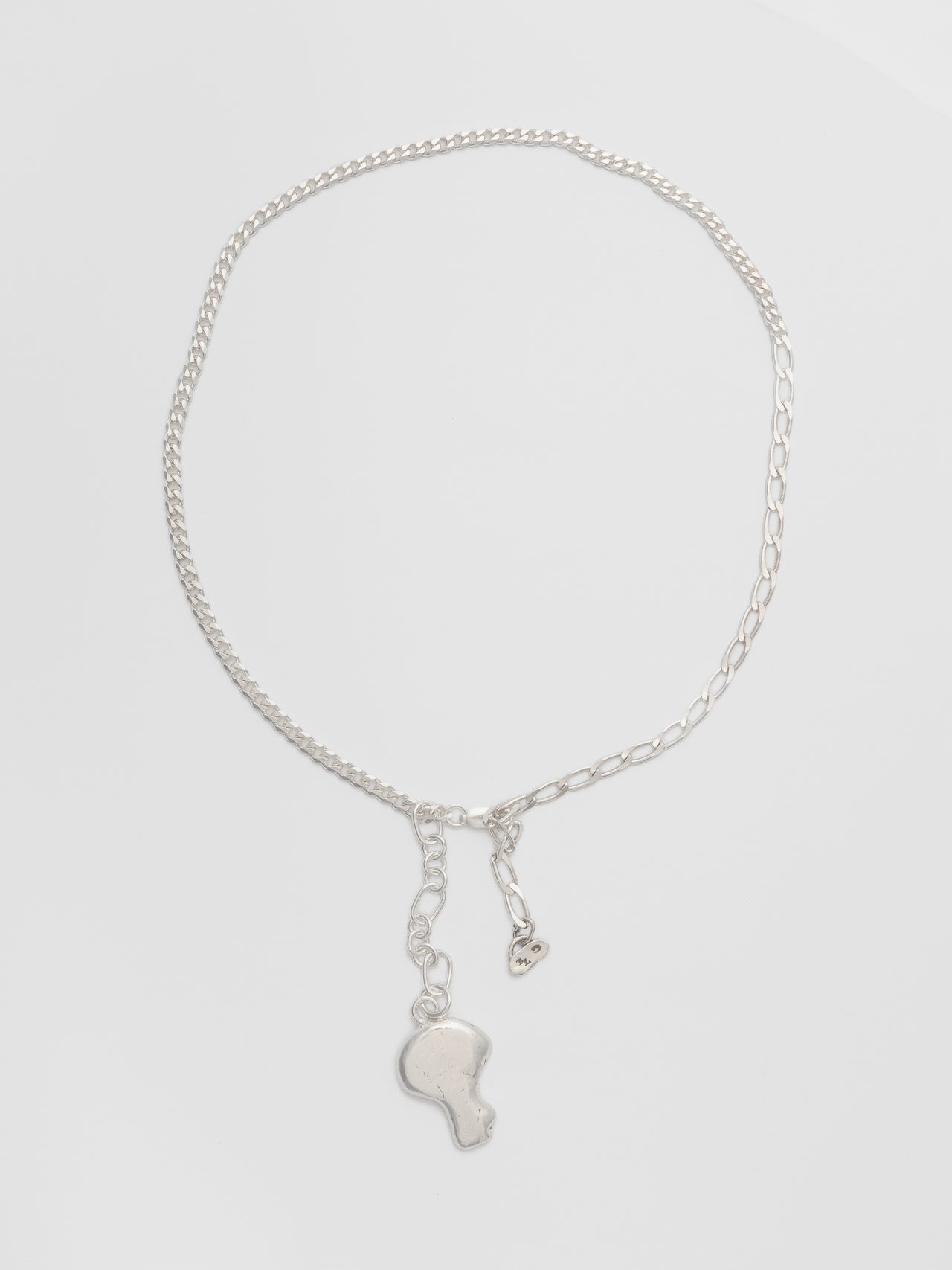 PIECES by The Lair Kinoko Necklace Silver 1/2