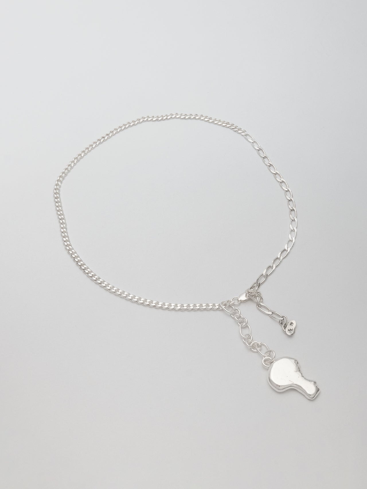 PIECES by The Lair Kinoko Necklace Silver 1/2