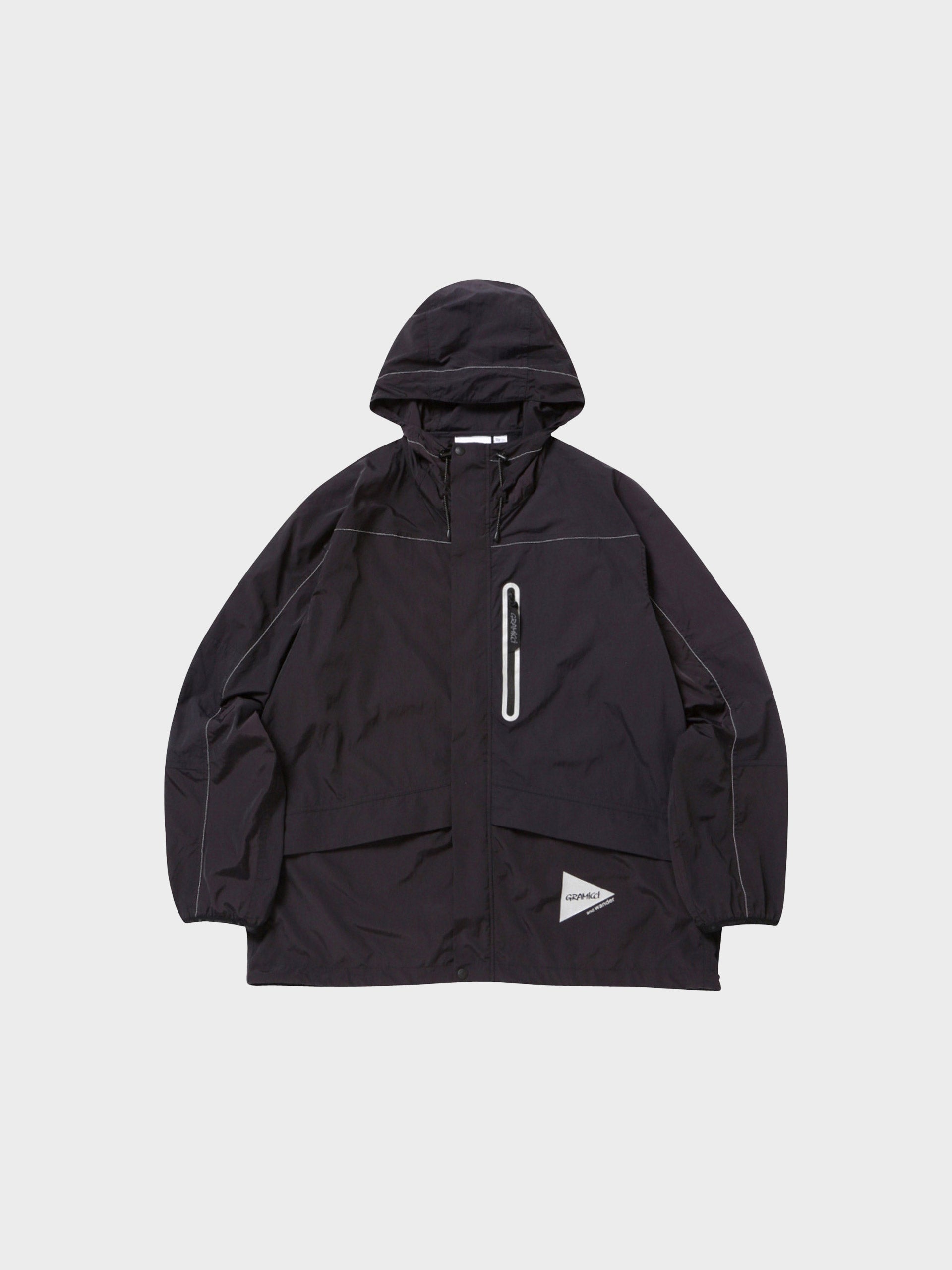 Gramicci x And Wander Patchwork Wind Hoodie Gramicci x And Wander Patchwork Wind Hoodie