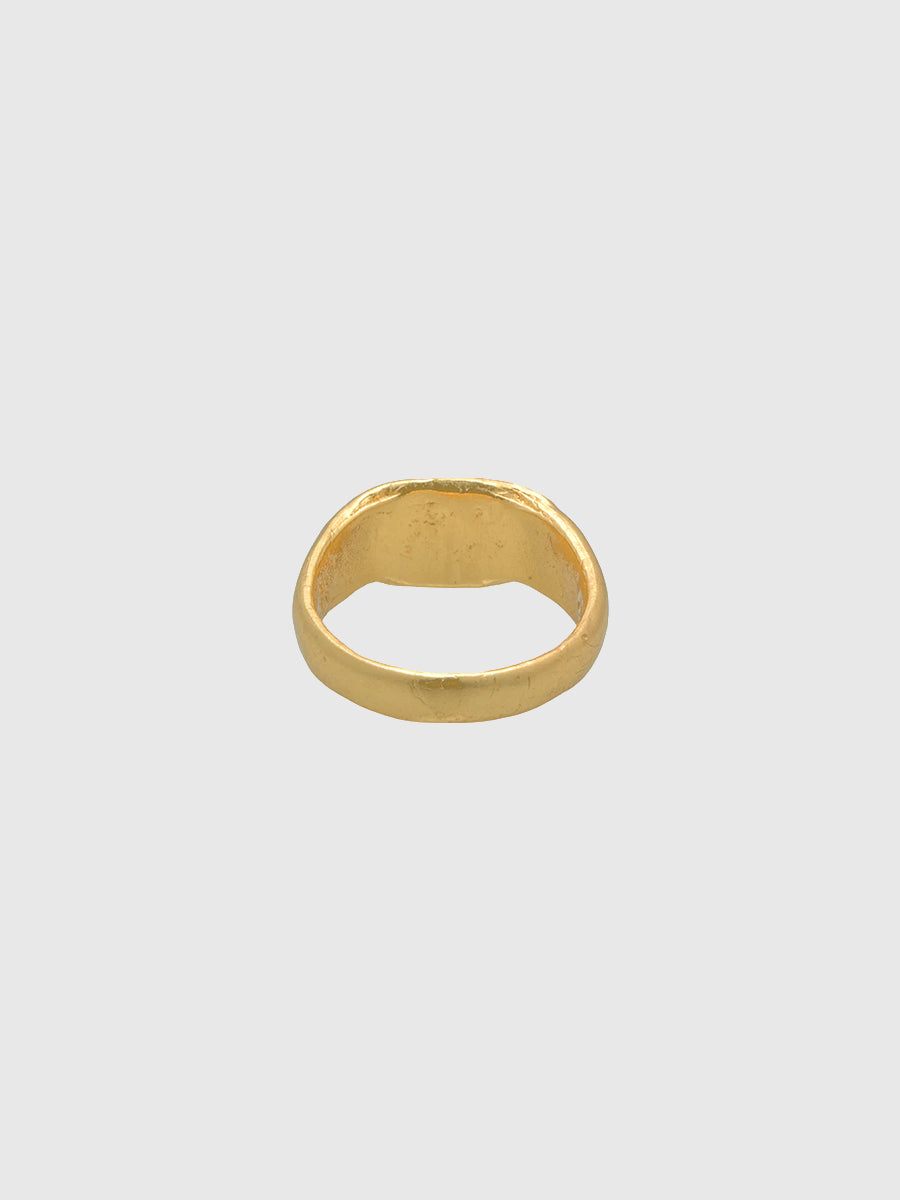 Cleopatras Bling Salviati Pinky Ring 18K Gold Plated