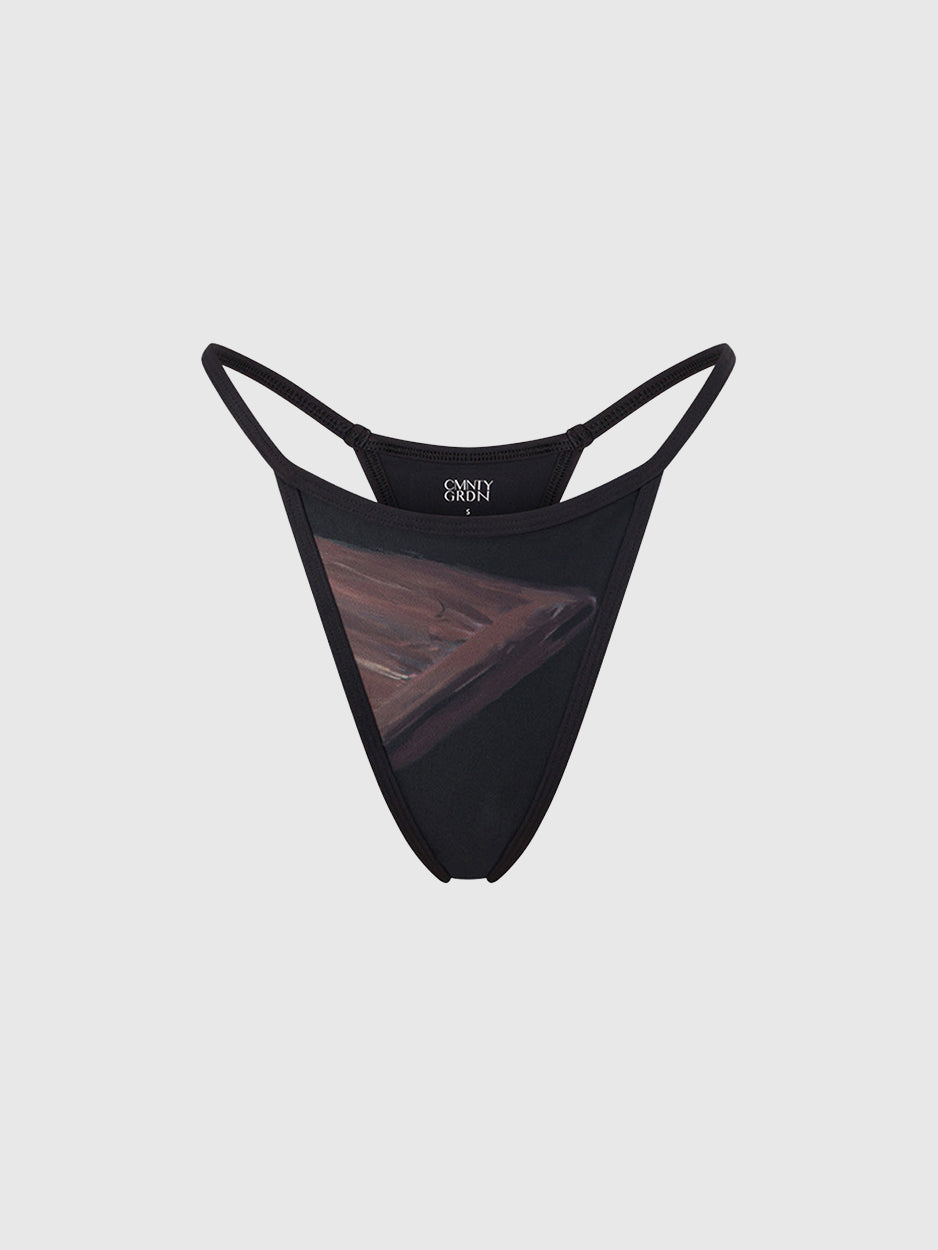 CMNTY GRDN Supper Club G-String Black