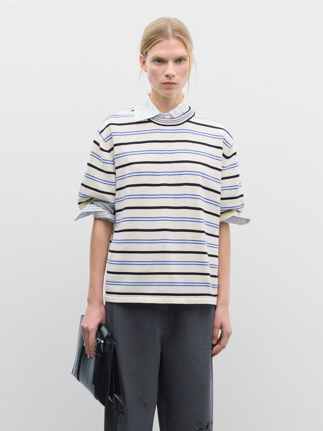 CORDERA Organic Cotton Stripe T-Shirt