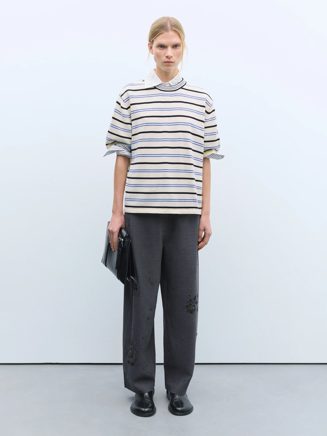 CORDERA Organic Cotton Stripe T-Shirt