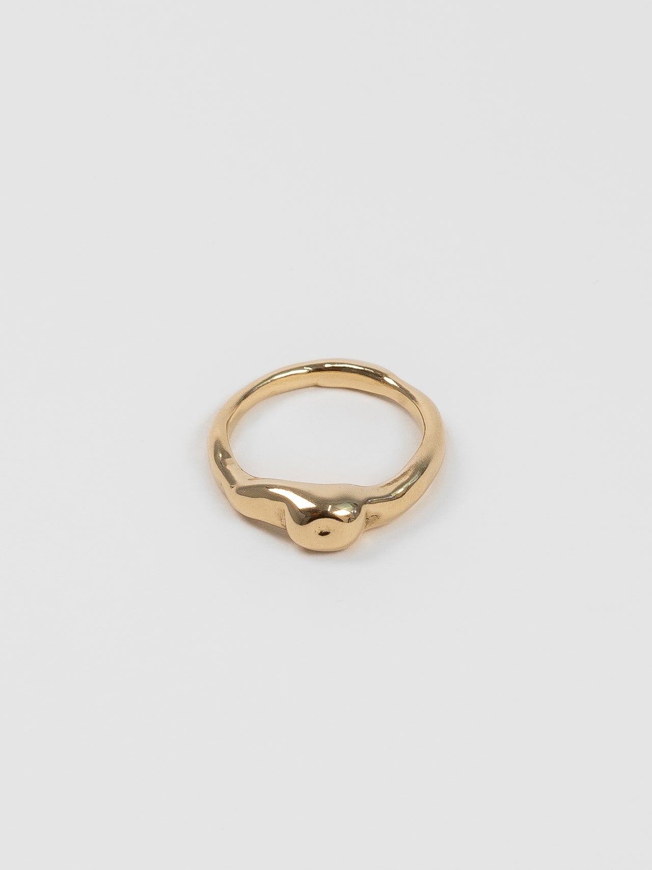 The Lair Jewellery Chikubi Ring 9ct Yellow Gold