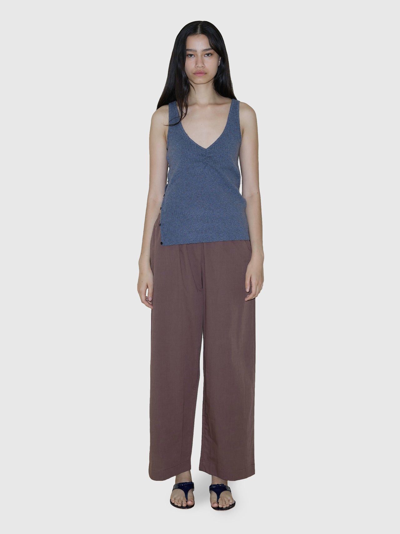 Deiji Studios Ease Trouser Cedar