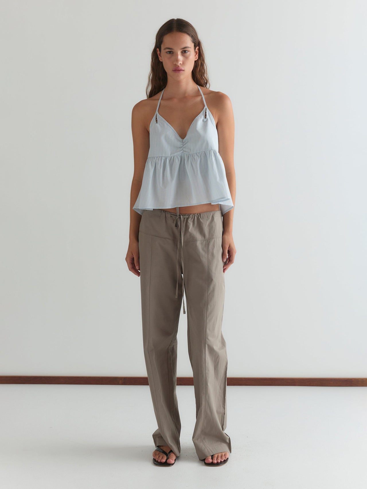 Deiji Studios Seam Pant Light Khaki