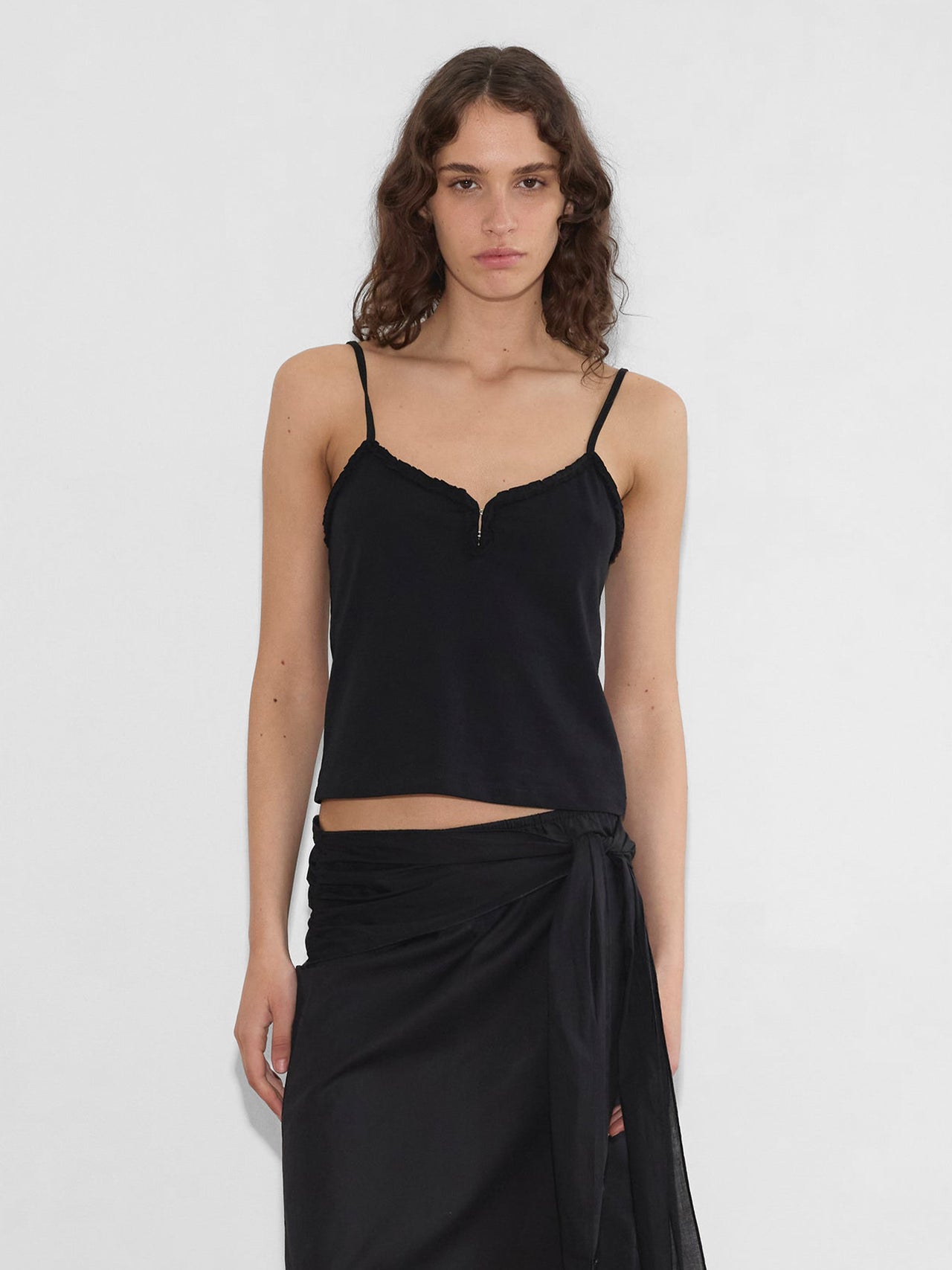 Deiji Studios Clasp Singlet Black