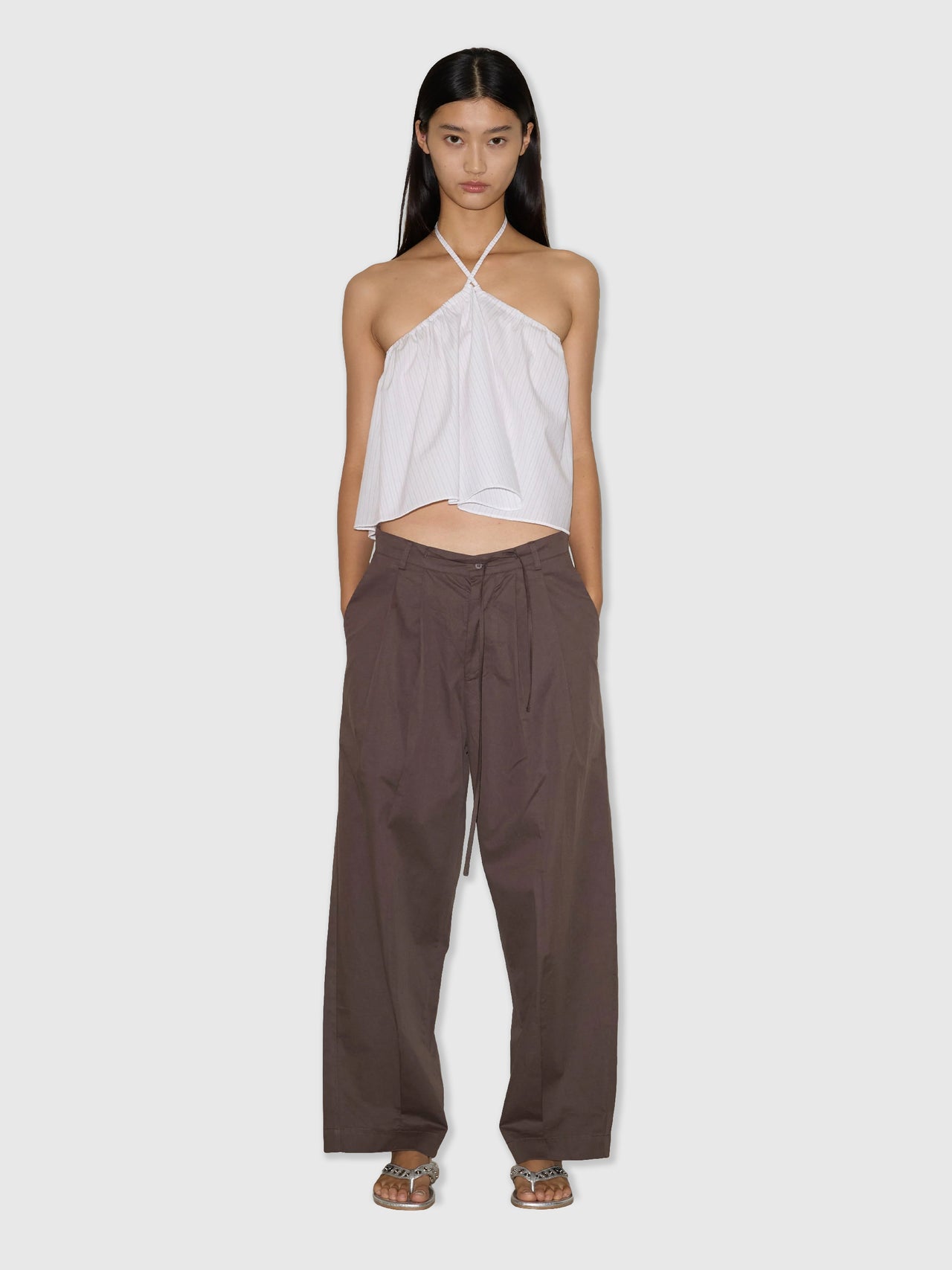 Deiji Studios Turn Pant Cocoa