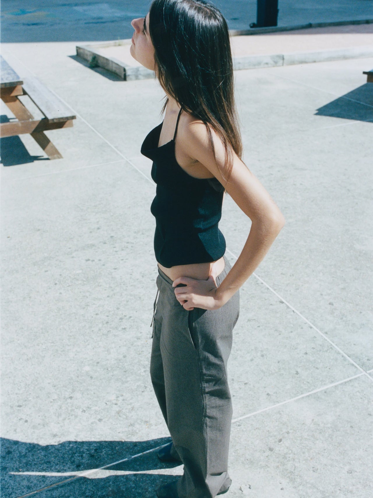 Deiji Studios Fine Knot Tank Black