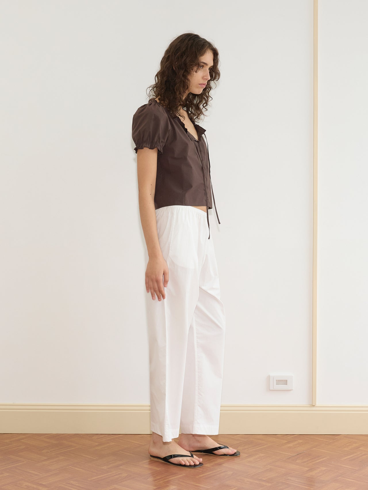 Deiji Studios Close Shirt Sepia