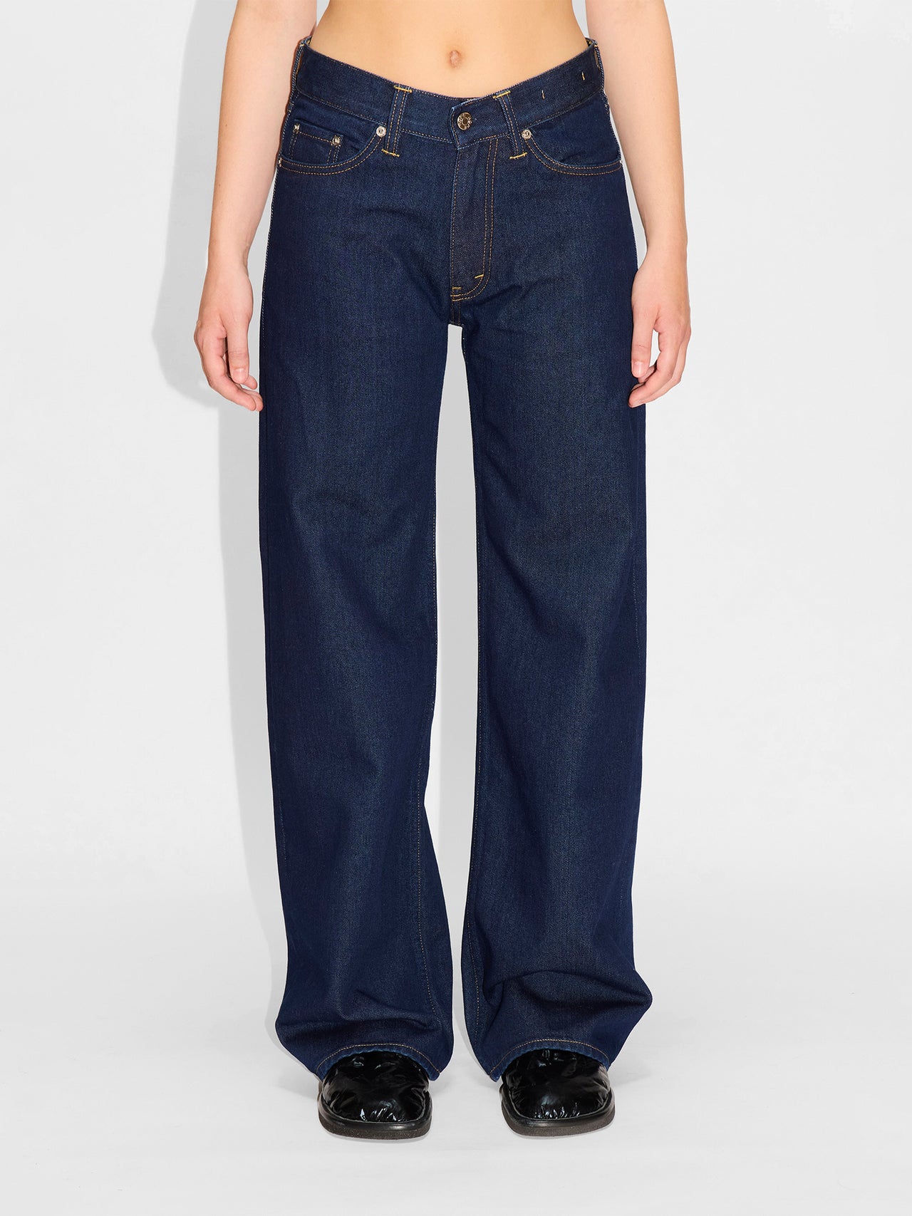 HOPE Shake Jeans Rinsed Indigo