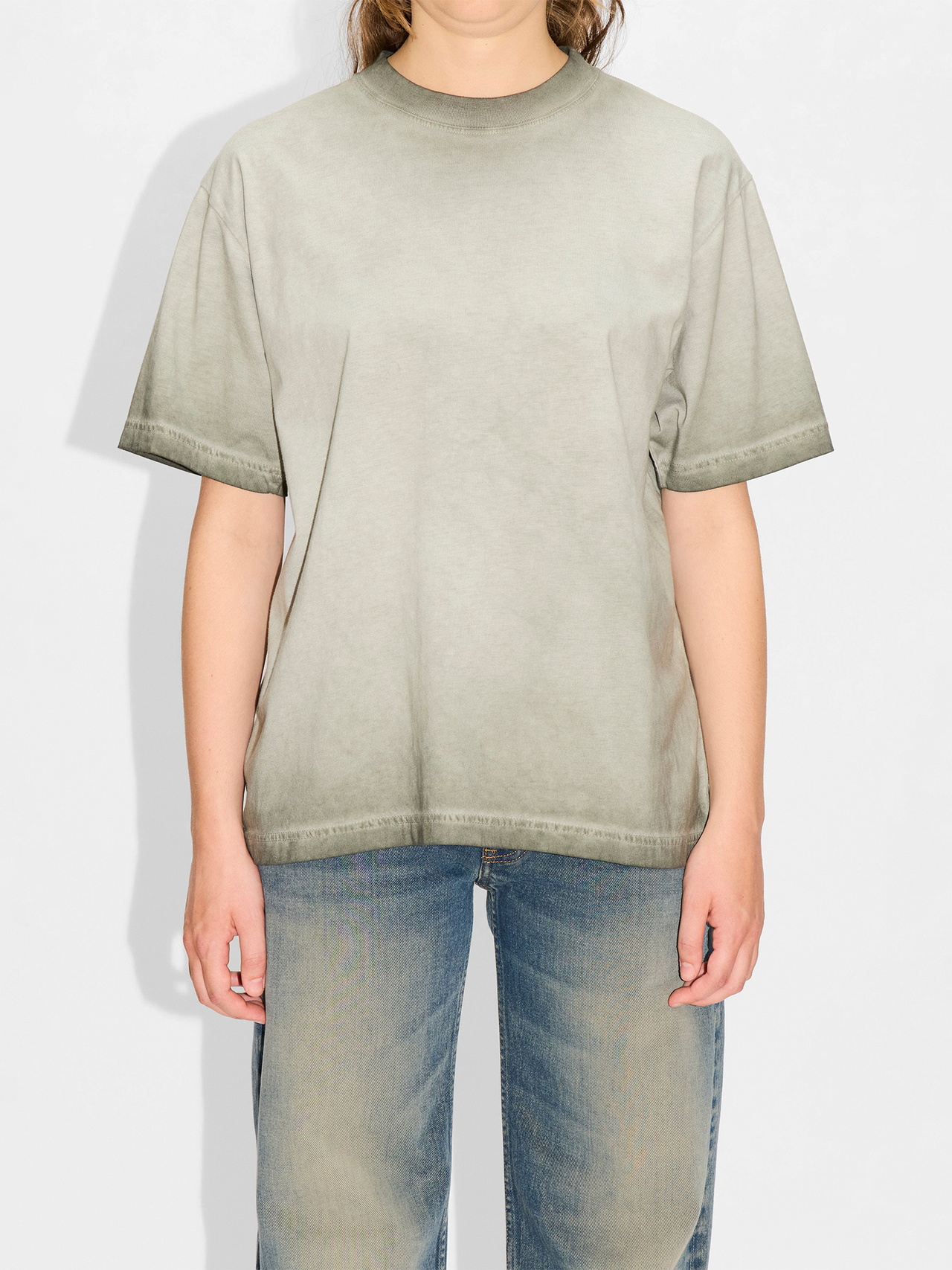 HOPE Boxy Tee Green Fade