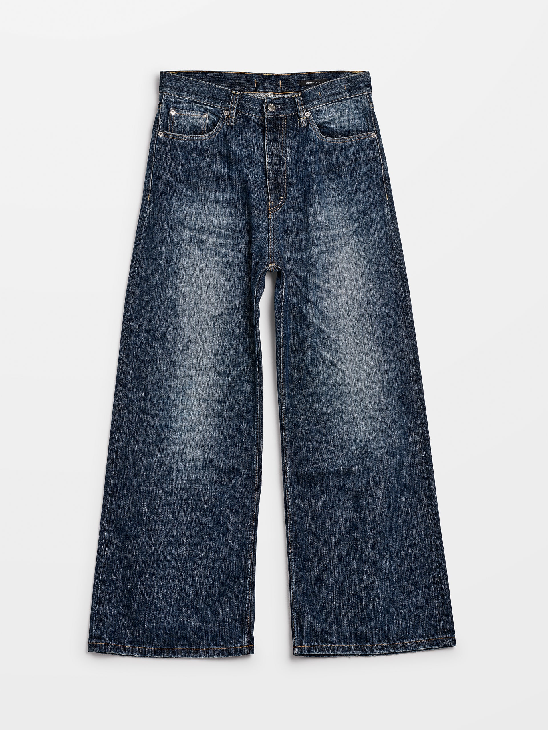 HOPE Skid Jean Streaky Dark Blue | The Lair
