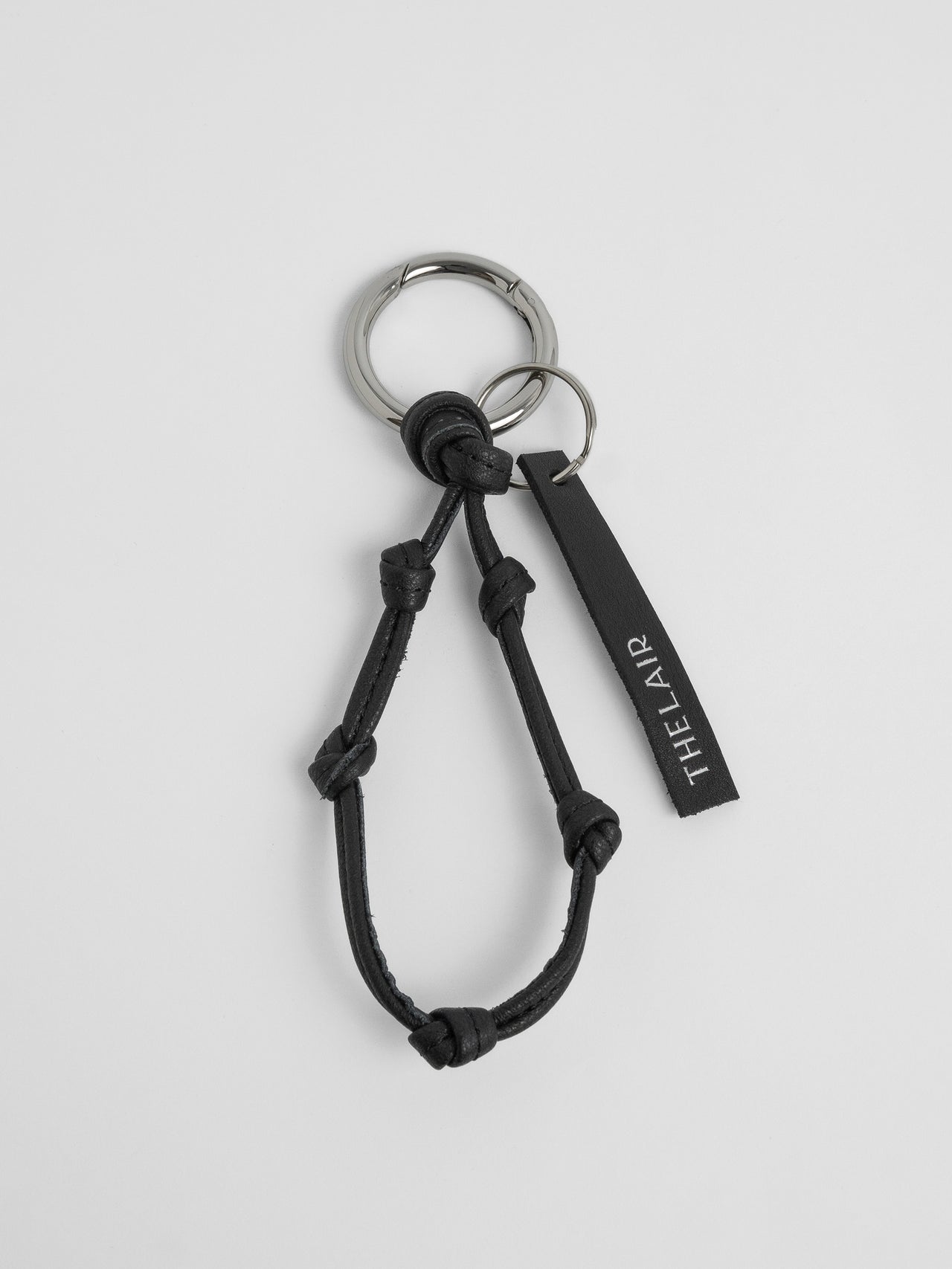 The Lair Knotted Keyring Silver