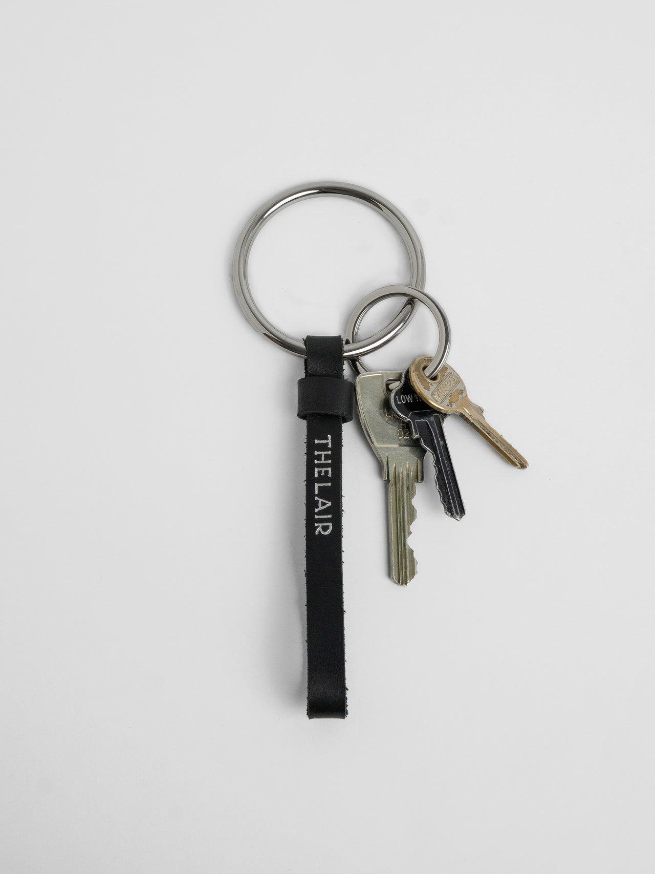 The Lair Loop Keyring Silver